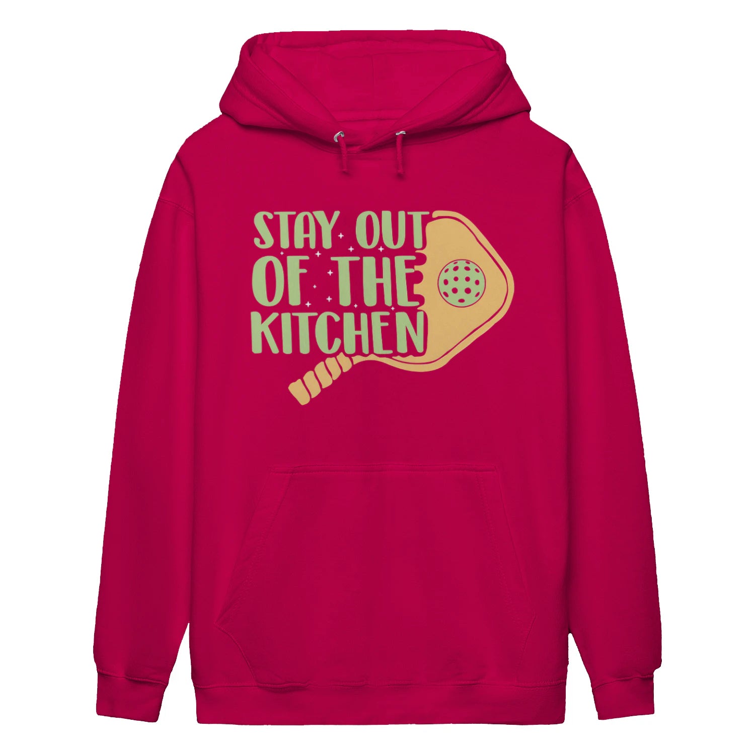 stay out of the kitchen Pickleball Women’s Hoodie – Funny Gift