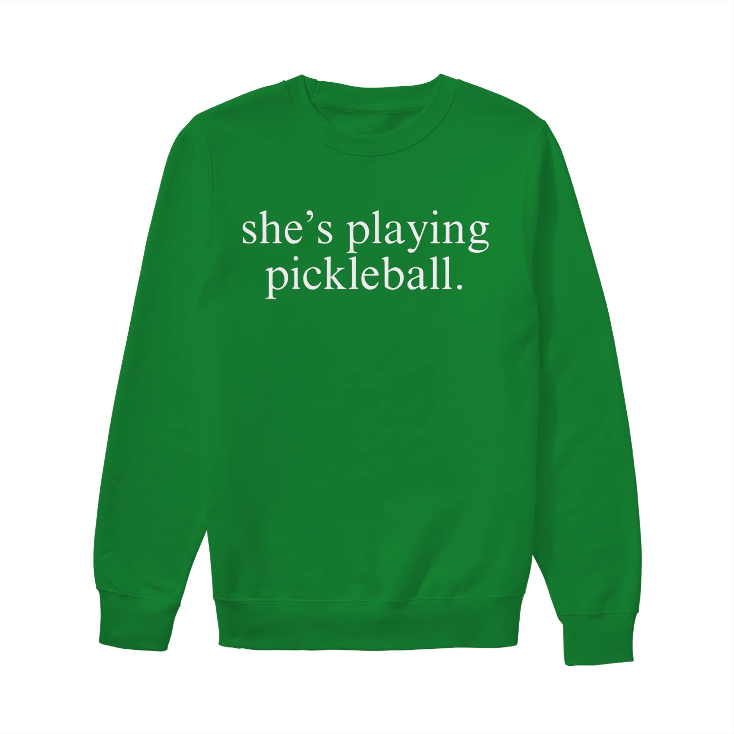 she s playing pickleball Women’s Sweatshirt – Funny Gift