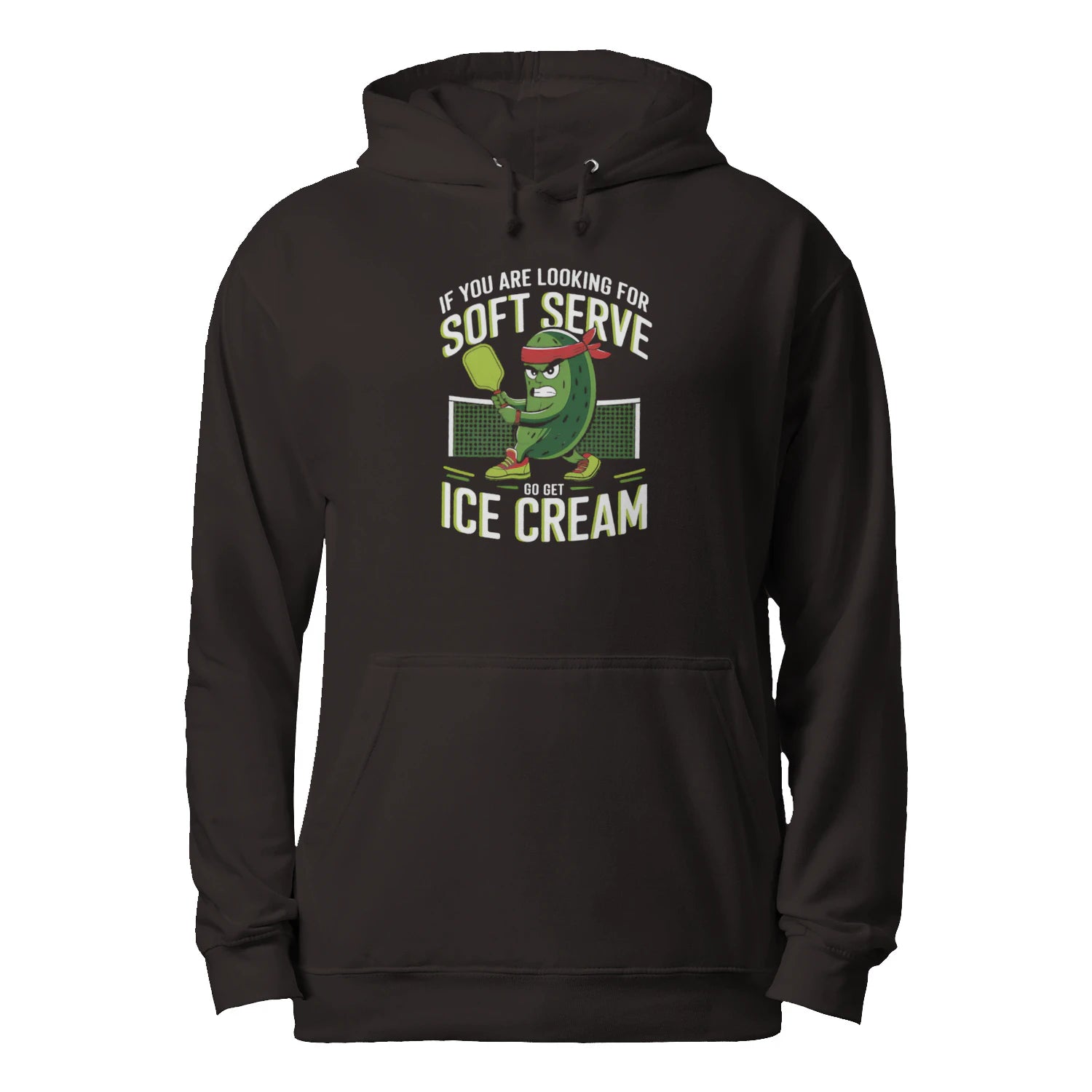 Pickleball & Ice Cream Men’s Hoodie – Funny Gift