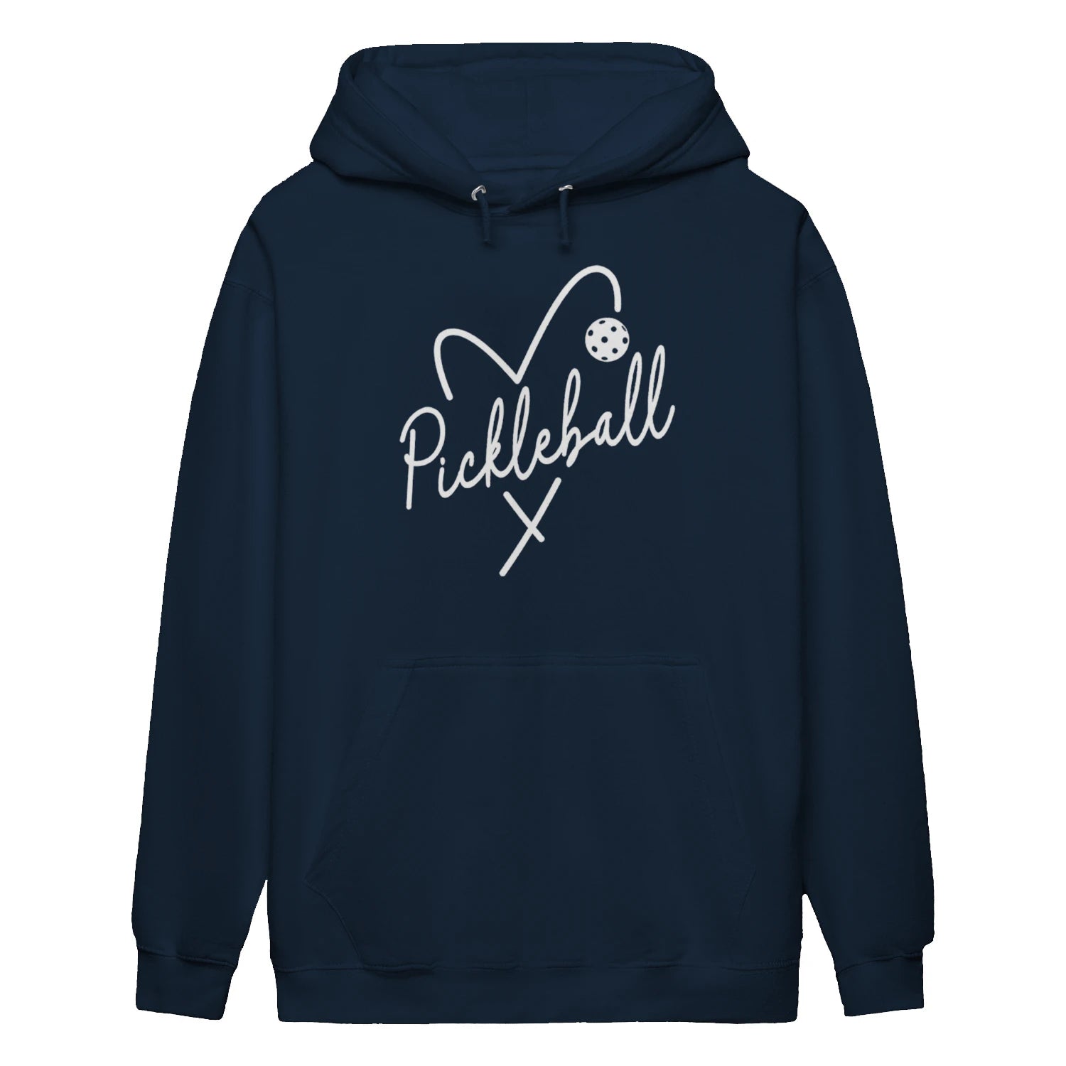 pickleball heart script Women’s Hoodie – Funny Gift