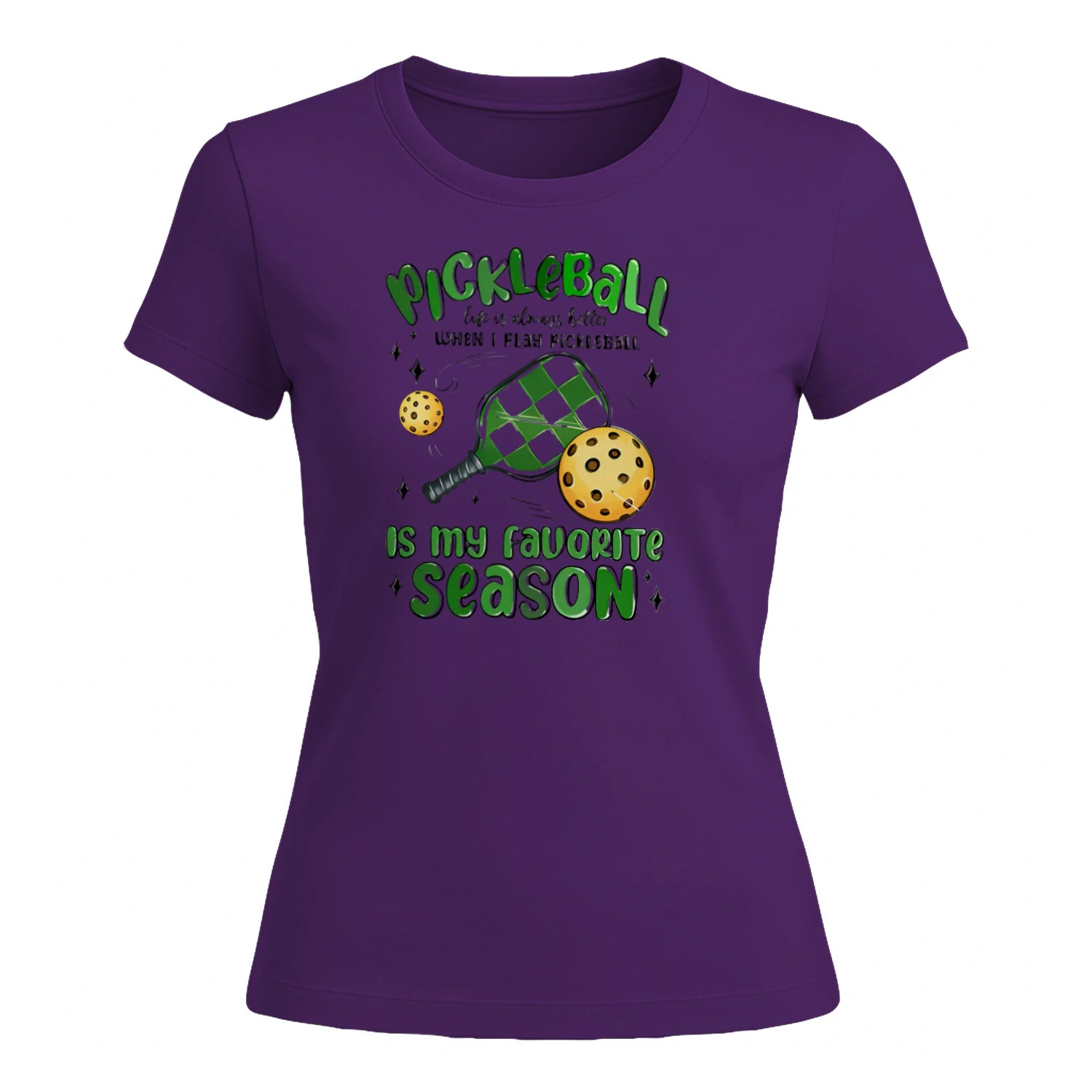 Pickleball Is My Favorite Season for Women’s T-Shirt – Funny Gift