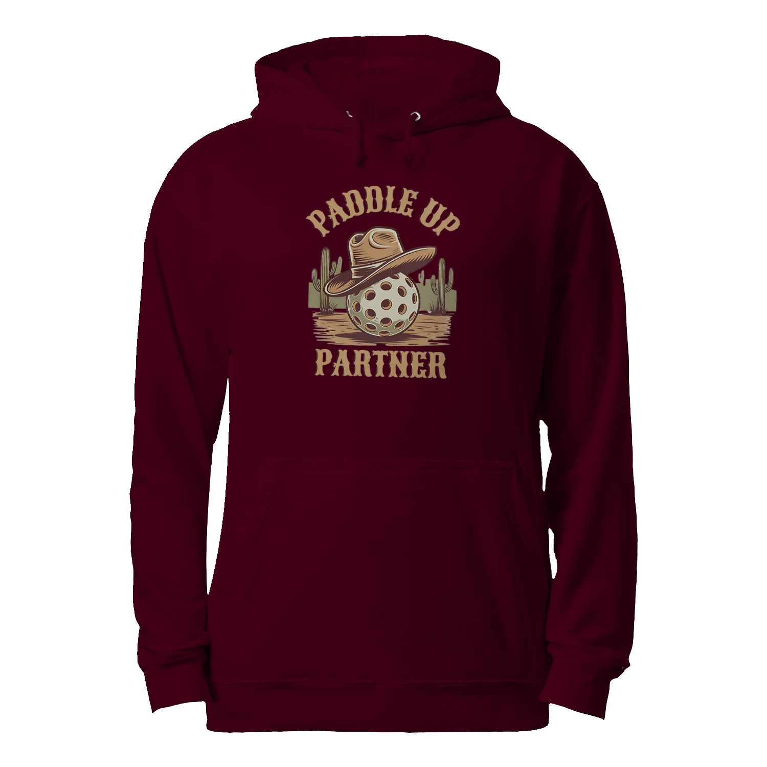 Paddle Up Partner Pickleball Men’s Hoodie – Funny Gift