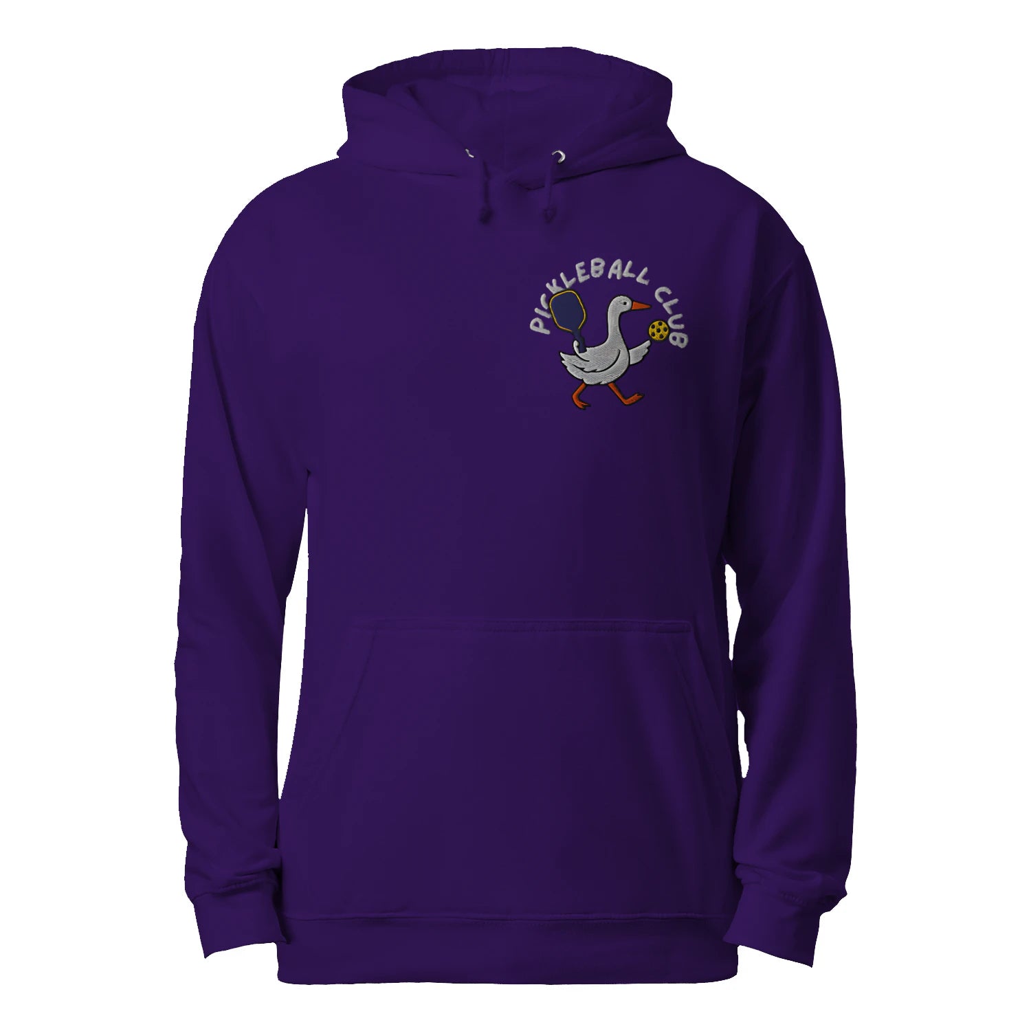 Pickleball Penguin Men’s Hoodie – Funny Gift