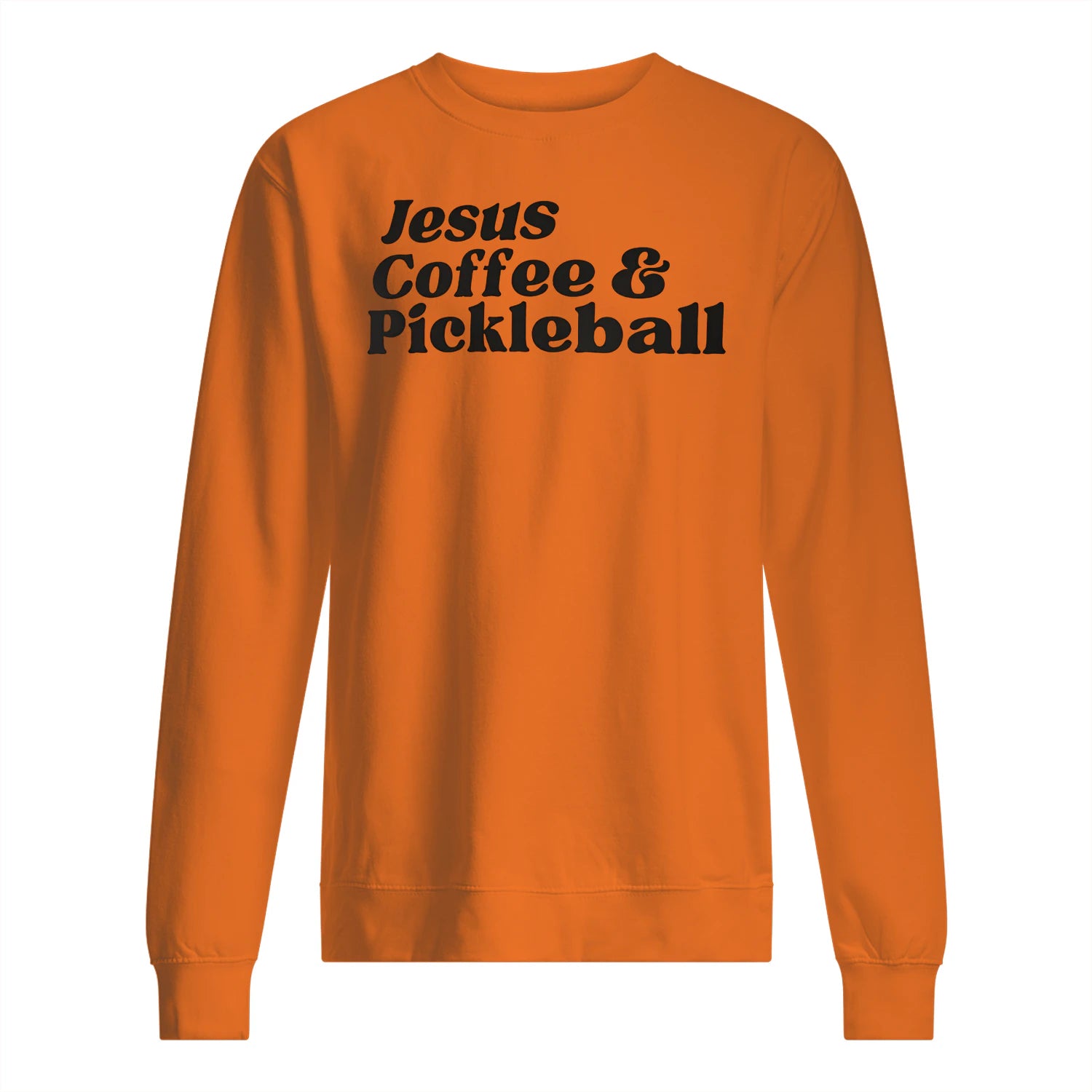 Jesus, Coffee & Pickleball Men’s Sweatshirt – Funny Gift