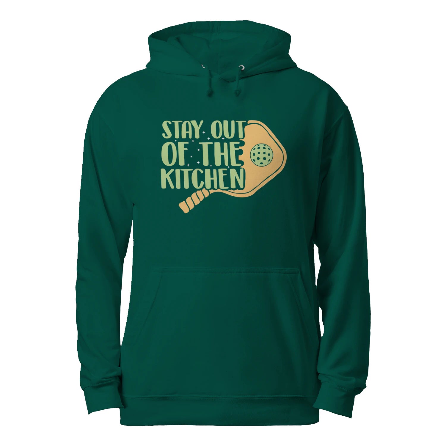 Stay Out of the Kitchen Pickleball Men’s Hoodie – Funny Gift