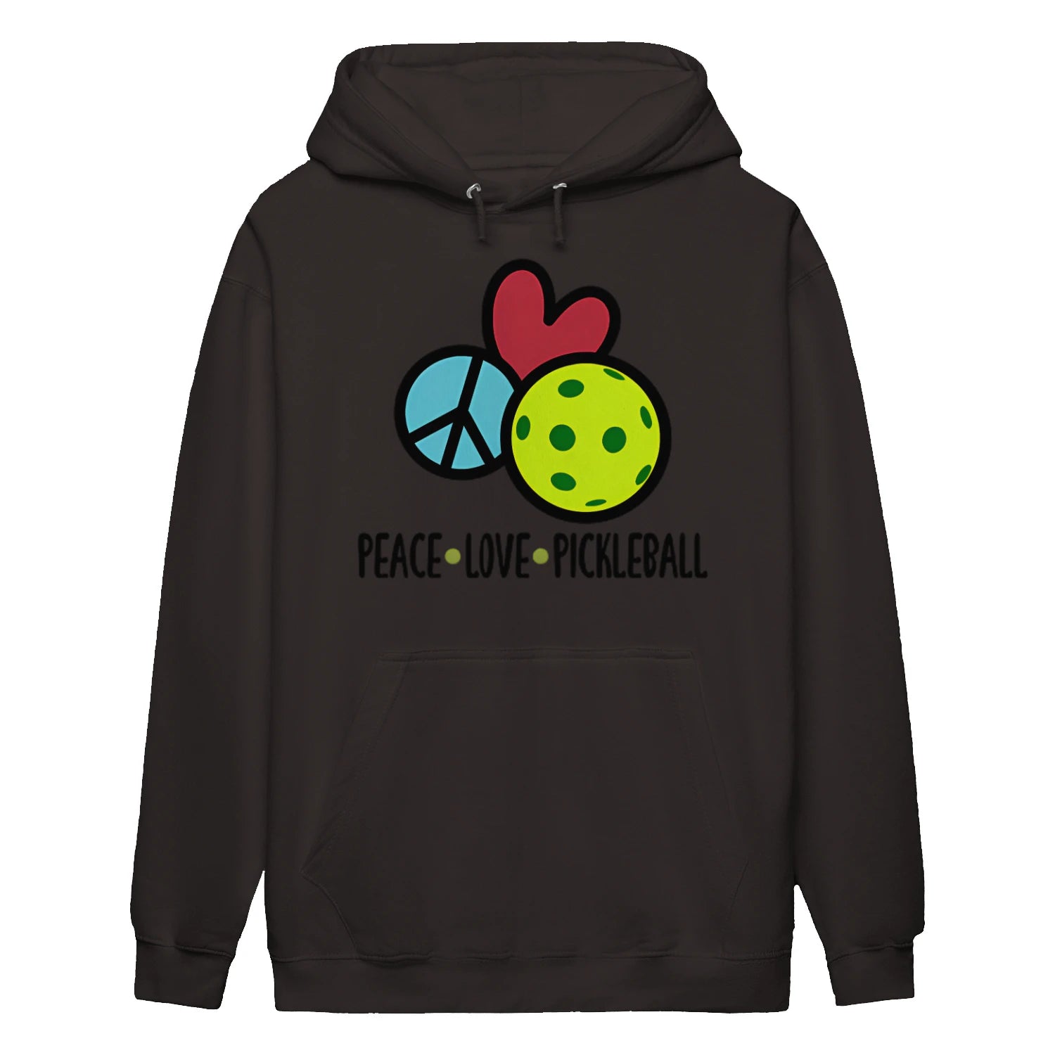 Pickleball Christmas Ornaments Men’s Hoodie – Funny Gift
