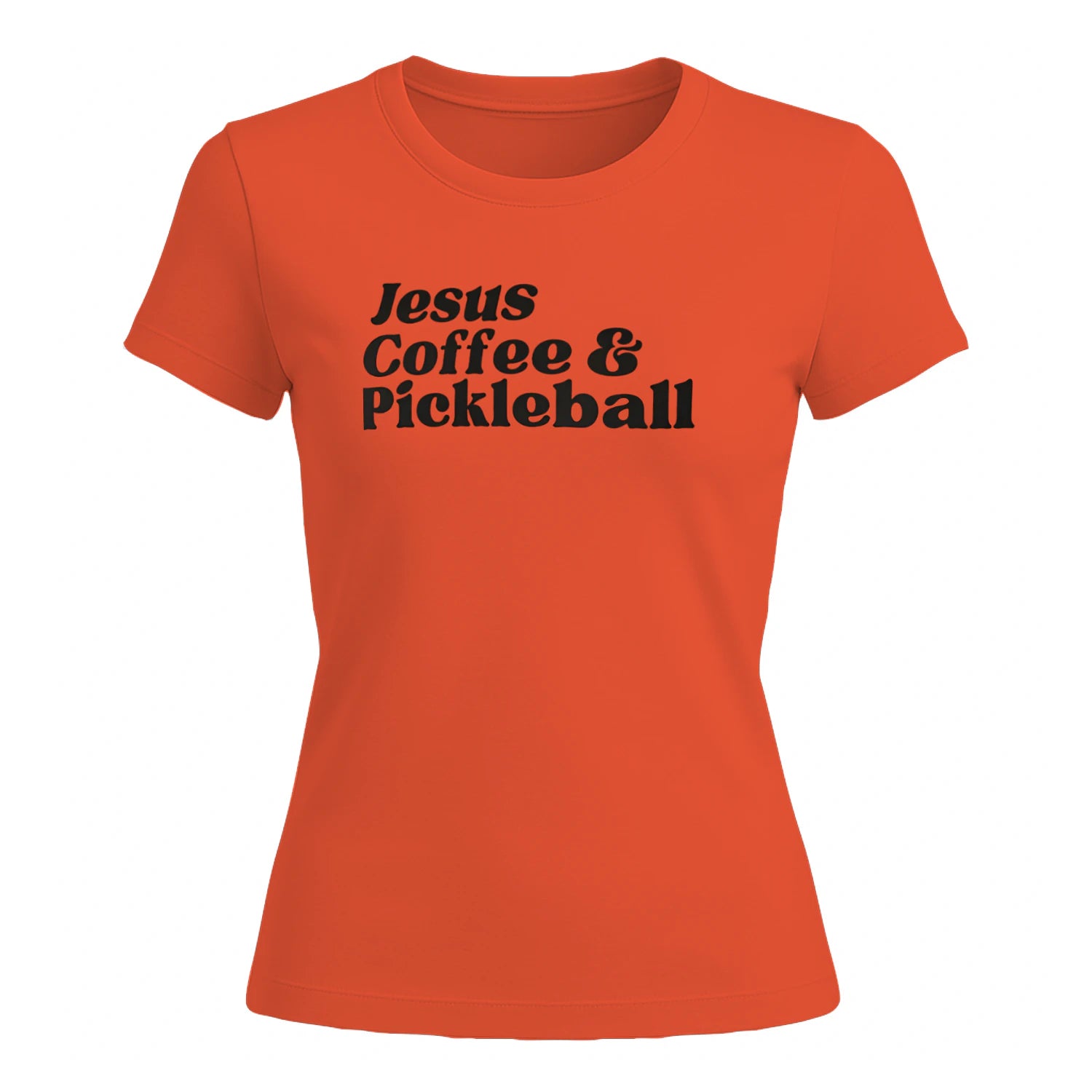 Jesus, Coffee & Pickleball for Women’s T-Shirt – Funny Gift