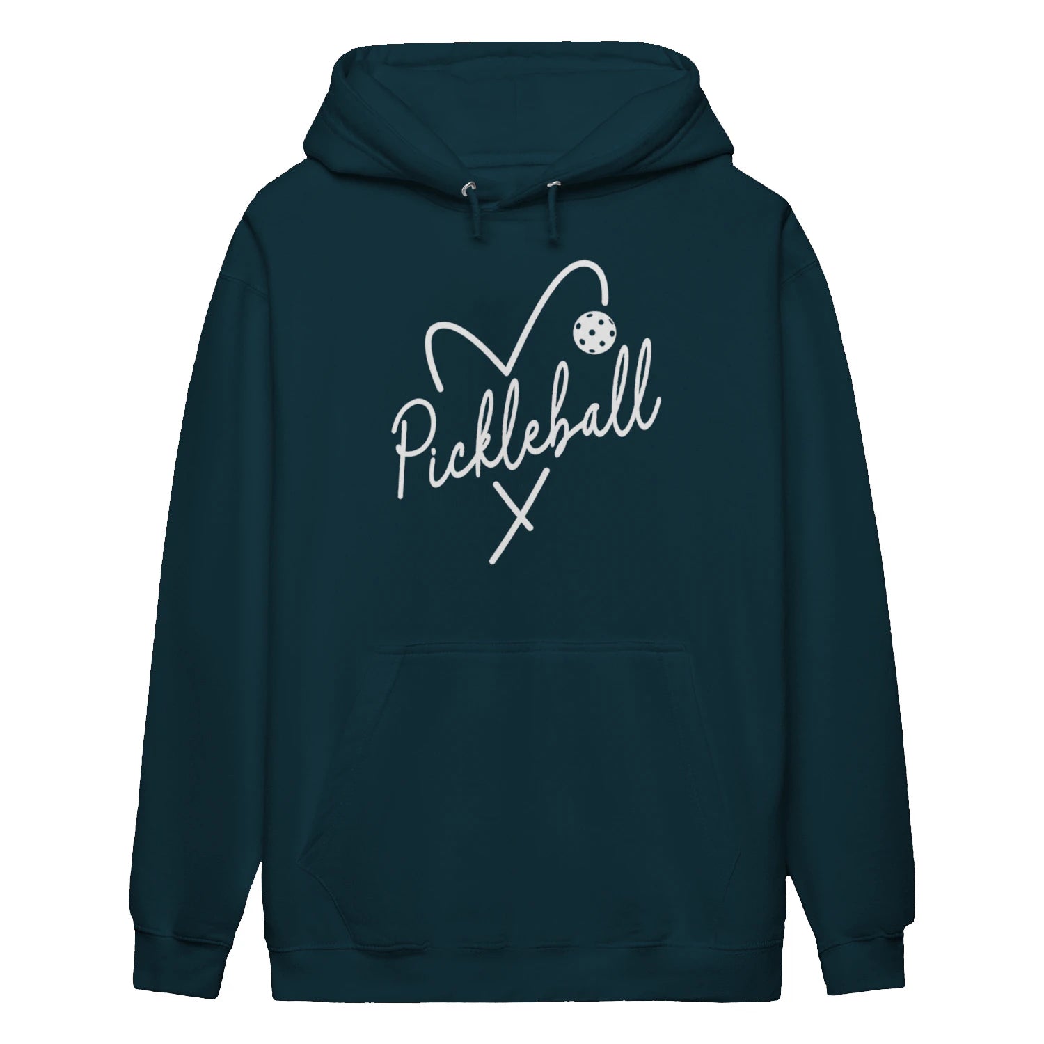 pickleball heart script Women’s Hoodie – Funny Gift