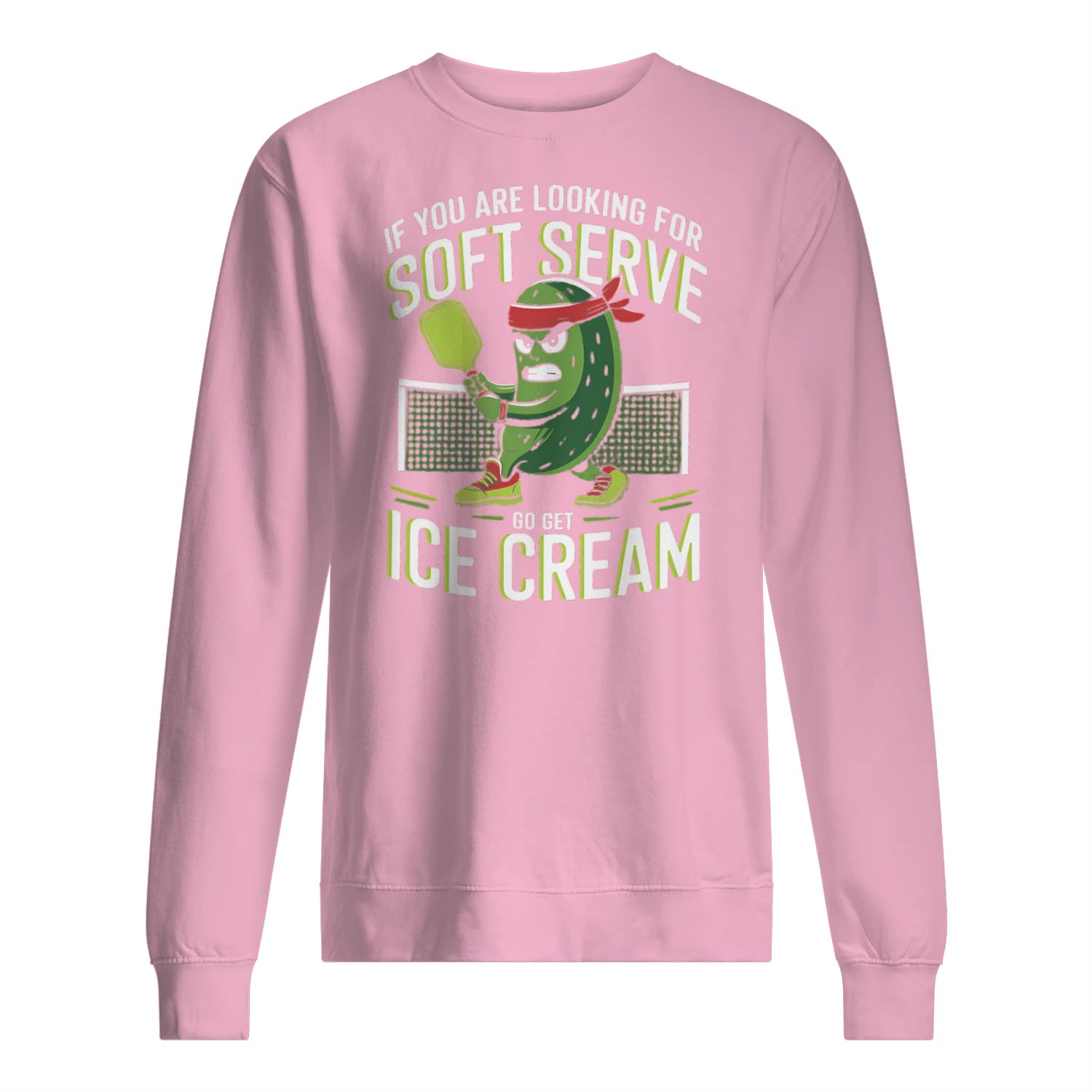 Pickleball & Ice Cream Men’s Sweatshirt – Funny Gift