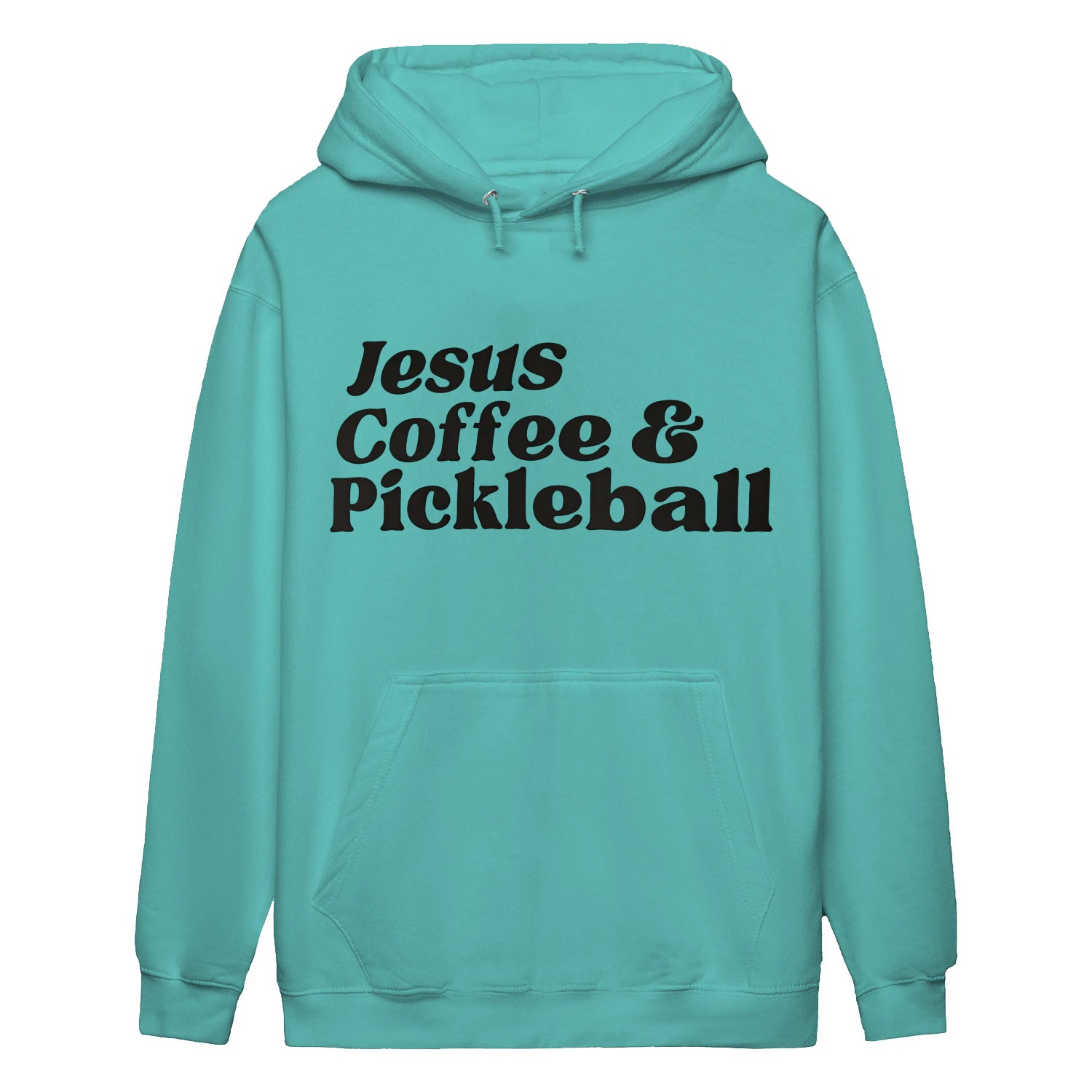 jesus coffee pickleball Women’s Hoodie – Funny Gift