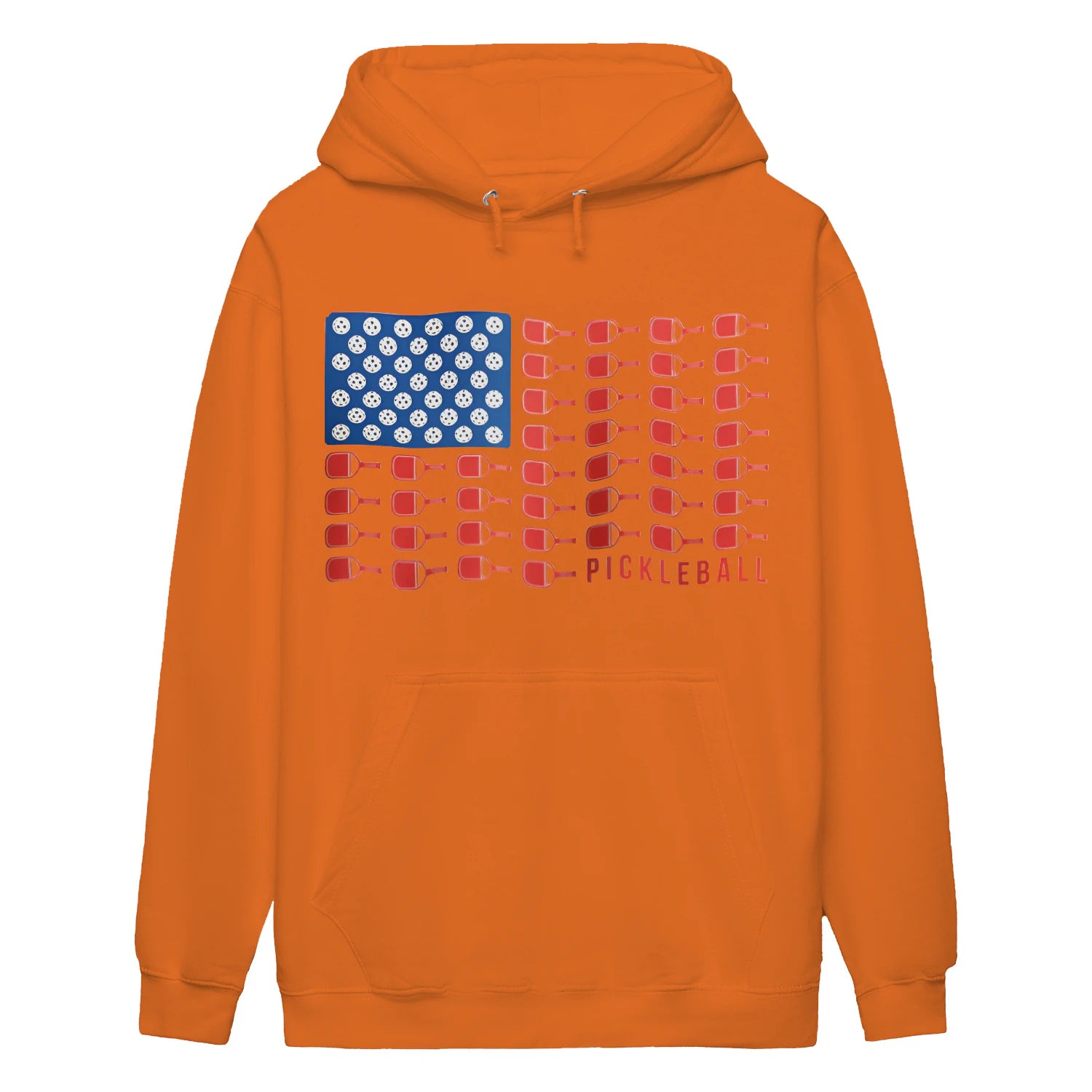 american flag pickleball Women’s Hoodie – Funny Gift
