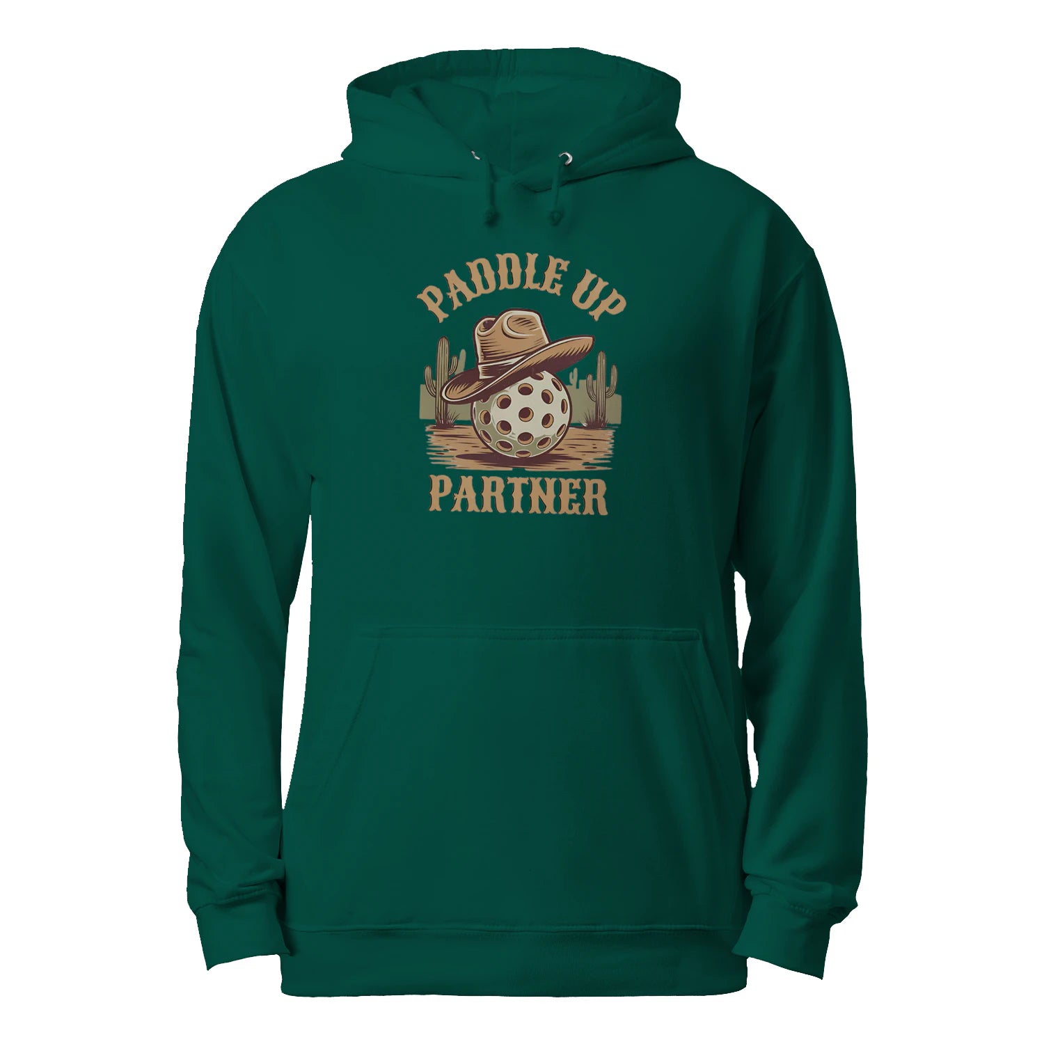 Paddle Up Partner Pickleball Men’s Hoodie – Funny Gift