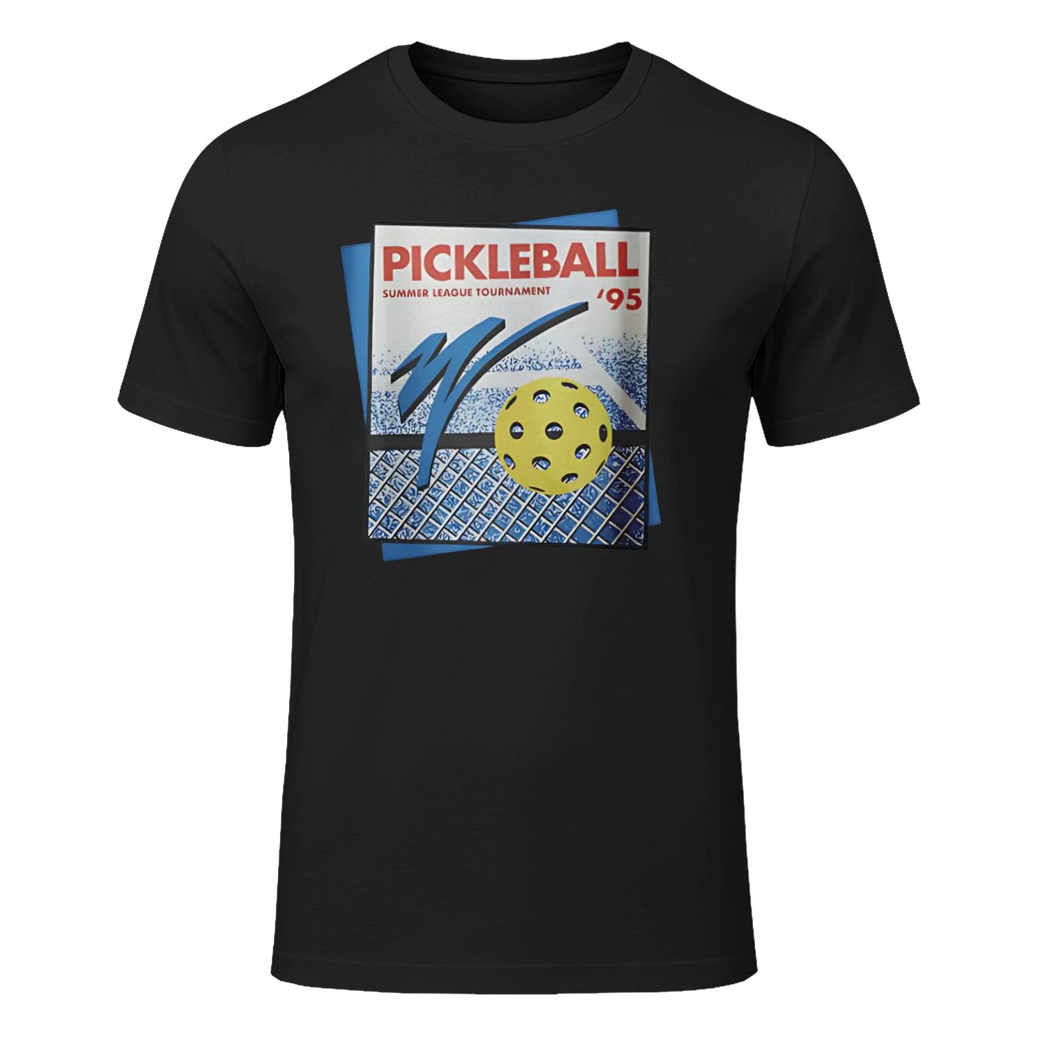 Retro Pickleball Court T-Shirt – Funny Gift