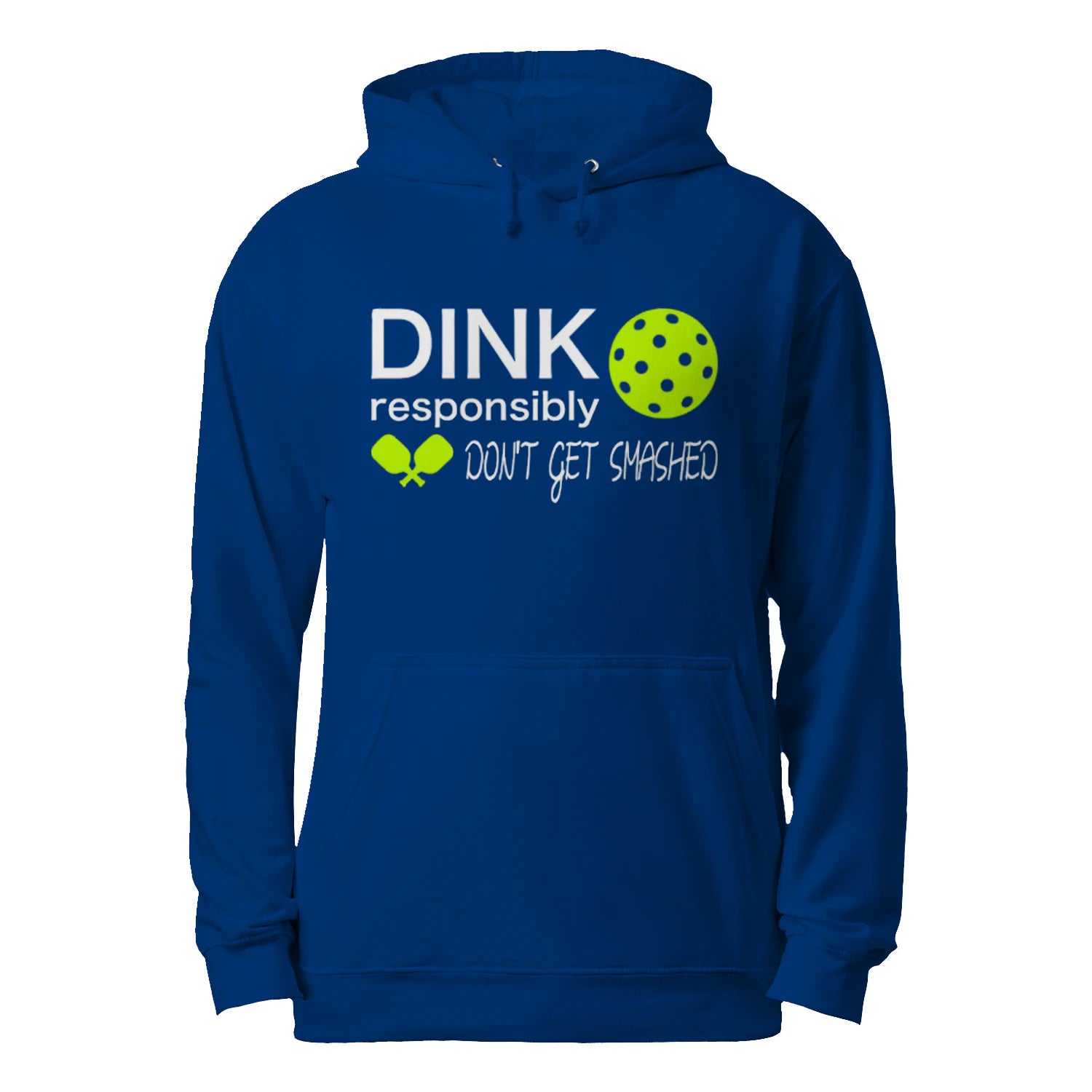 Dink Responsibly Pickleball Men’s Hoodie – Funny Gift