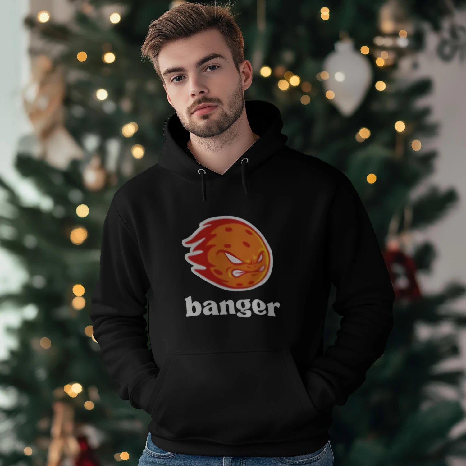 Banger Pickleball Men’s Hoodie – Funny Gift