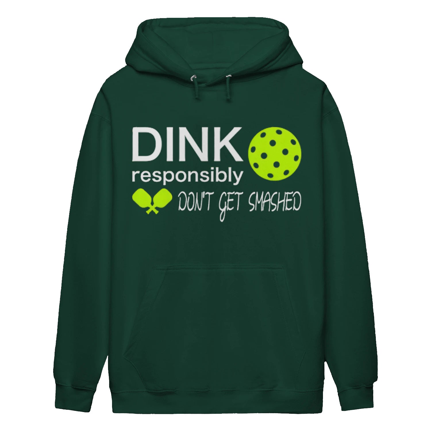 dink responsibly myb Pickleball Women’s Hoodie – Funny Gift