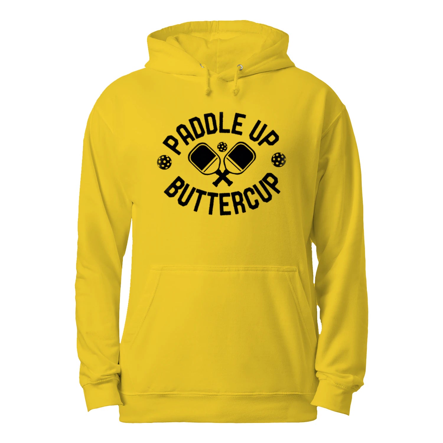 Paddle Up Buttercup Pickleball Men’s Hoodie – Funny Gift