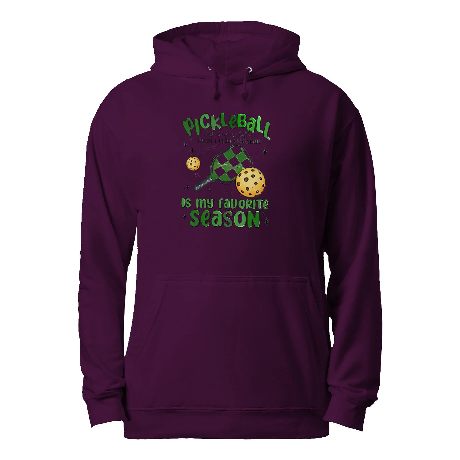 Pickleball Is My Favorite Season Men’s Hoodie – Funny Gift