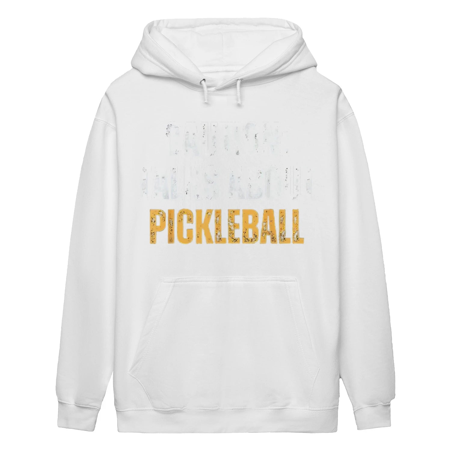 caution talks about pickleball Women’s Hoodie – Funny Gift