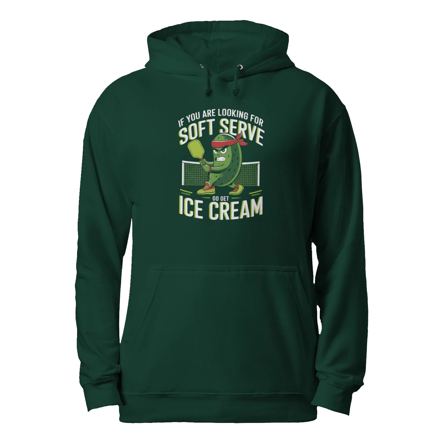 Pickleball & Ice Cream Men’s Hoodie – Funny Gift