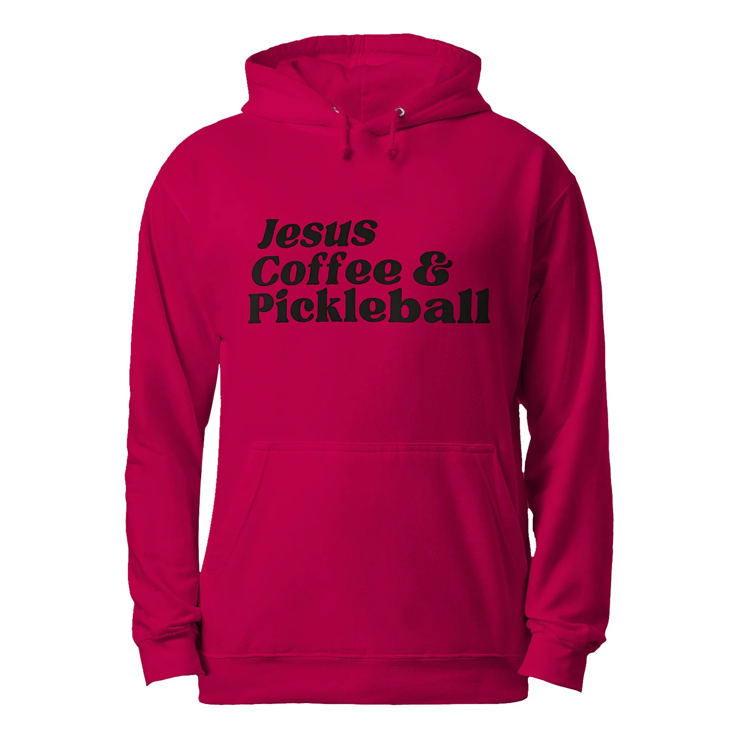Jesus, Coffee & Pickleball Men’s Hoodie – Funny Gift