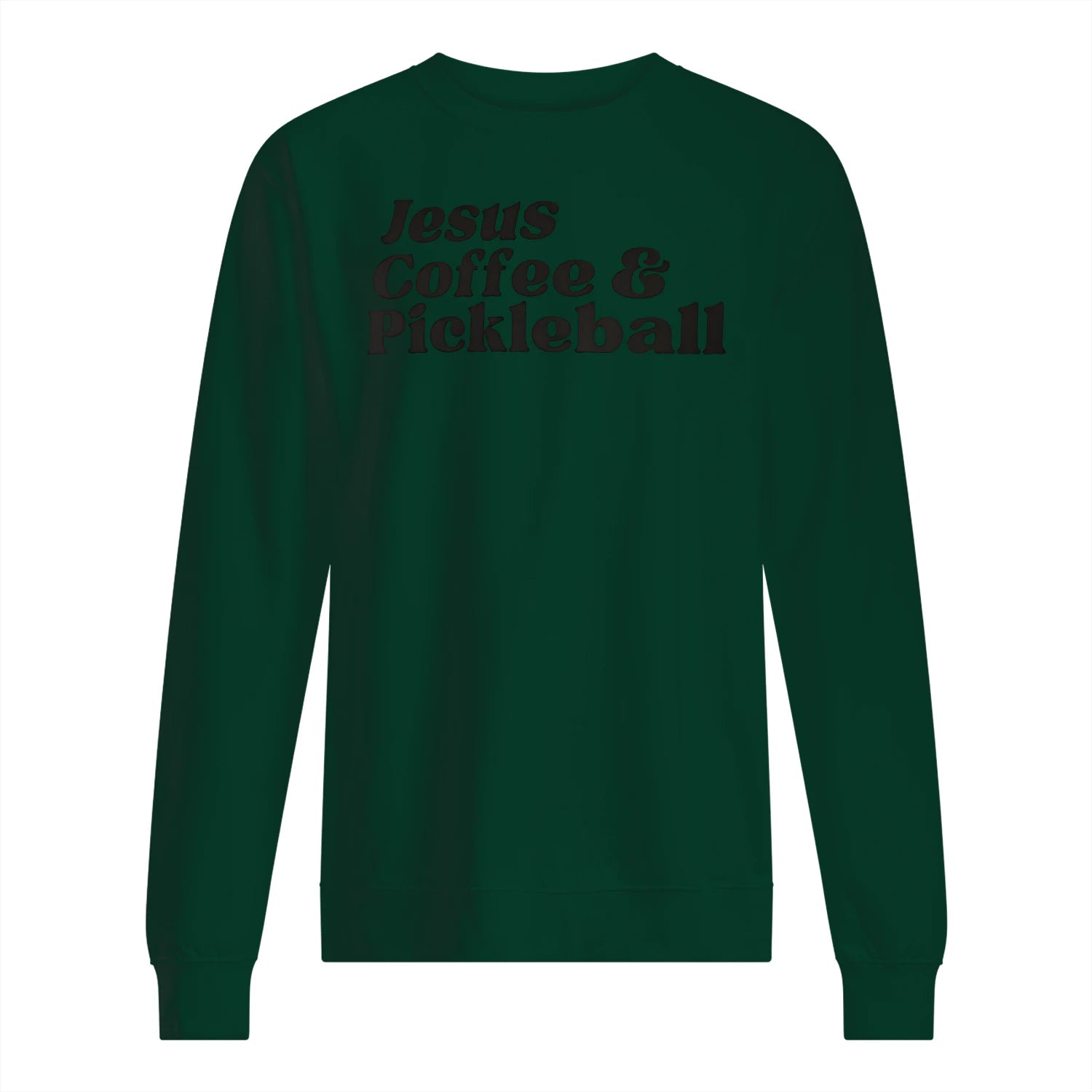 Jesus, Coffee & Pickleball Men’s Sweatshirt – Funny Gift