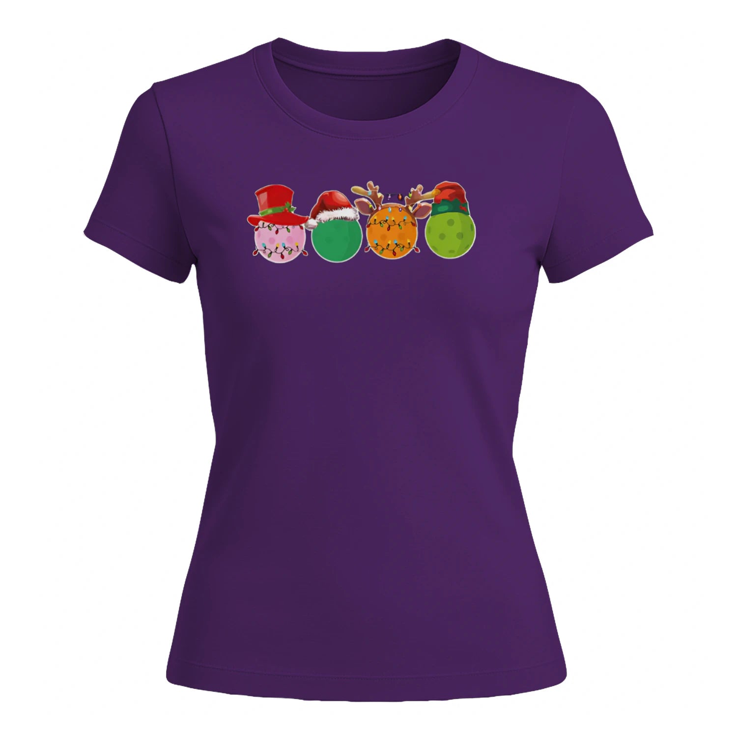 Pickleball Christmas Ornaments for Women’s T-Shirt – Funny Gift
