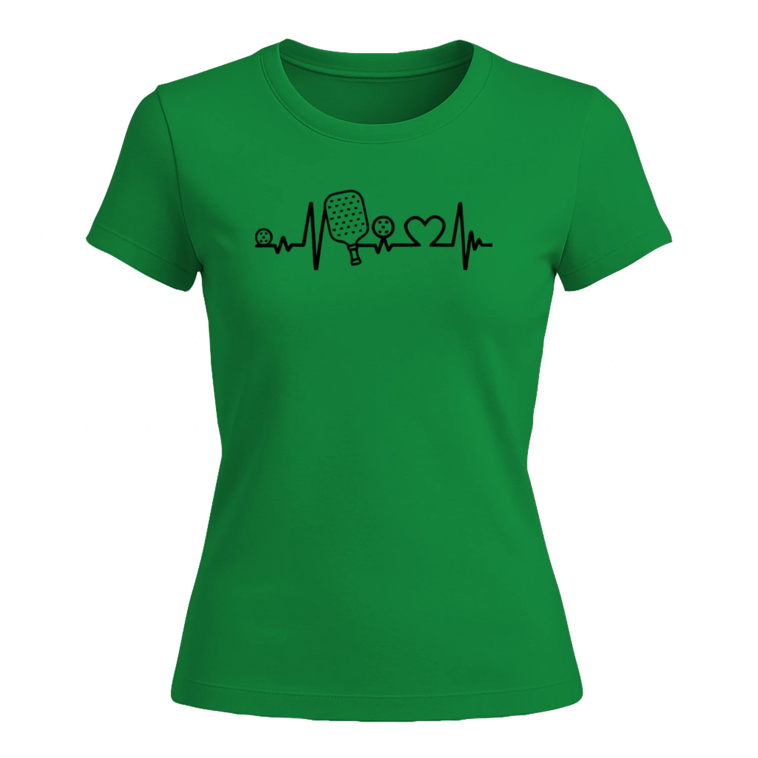 Pickleball Heartbeat for Women’s T-Shirt – Funny Gift