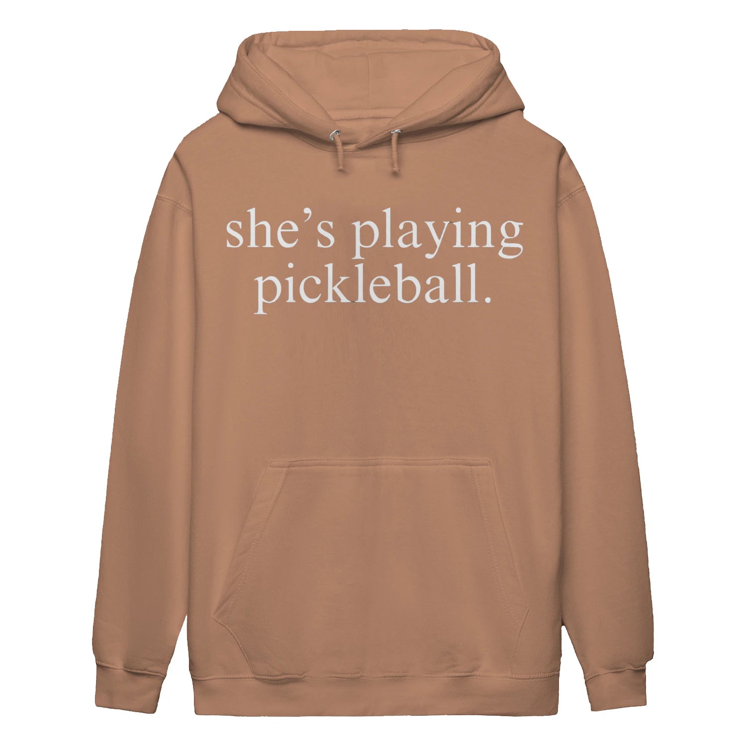 she s playing pickleball Women’s Hoodie – Funny Gift