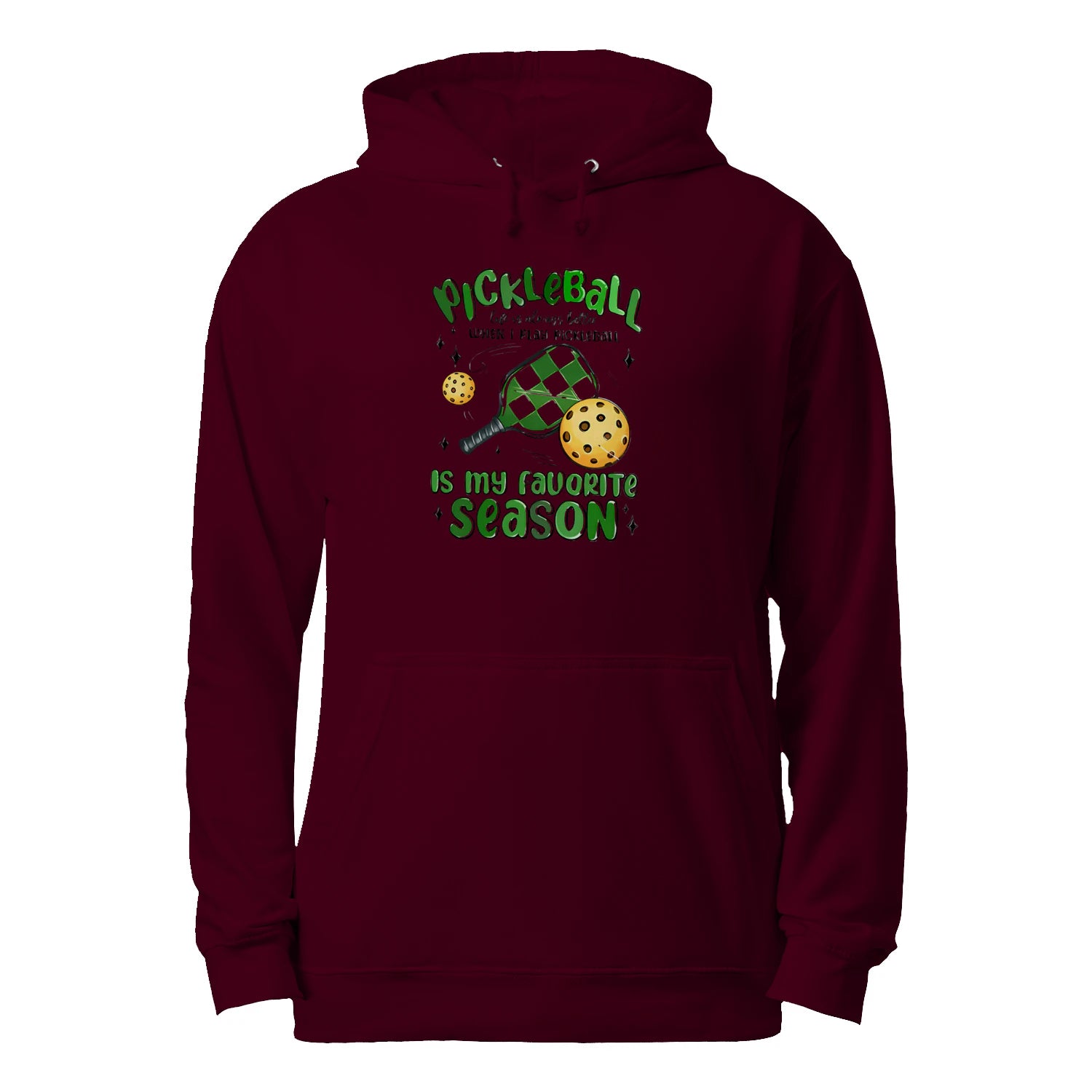 Pickleball Is My Favorite Season Men’s Hoodie – Funny Gift