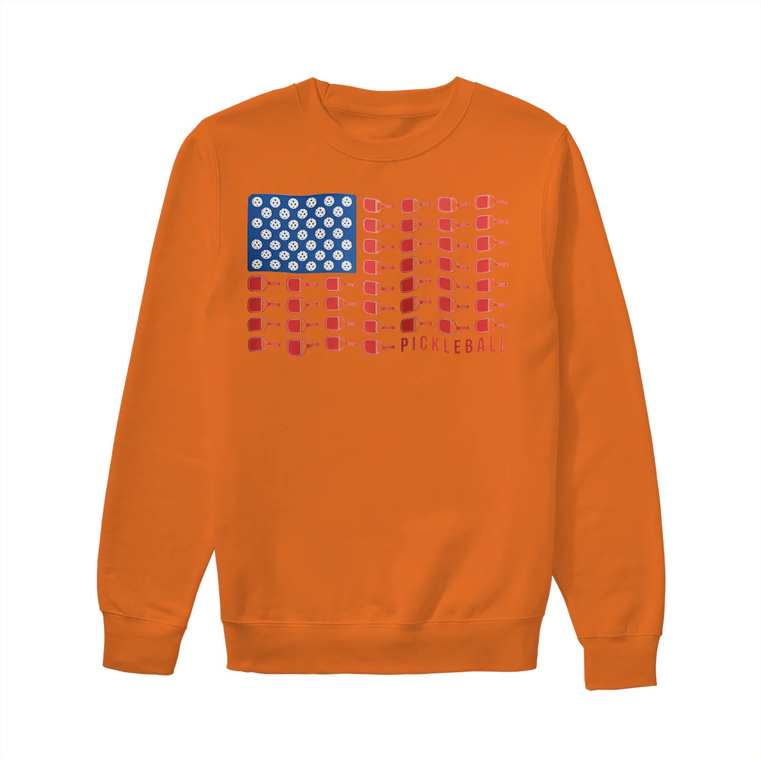 american flag pickleball Women’s Sweatshirt – Funny Gift