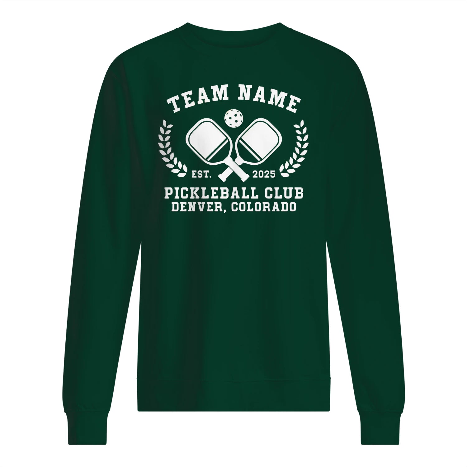 Pickleball Club Team Name Men’s Sweatshirt – Funny Gift