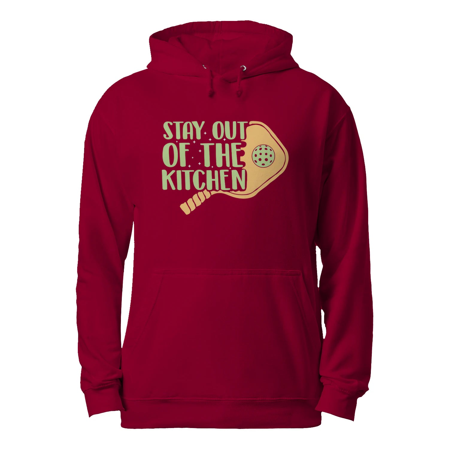 Stay Out of the Kitchen Pickleball Men’s Hoodie – Funny Gift