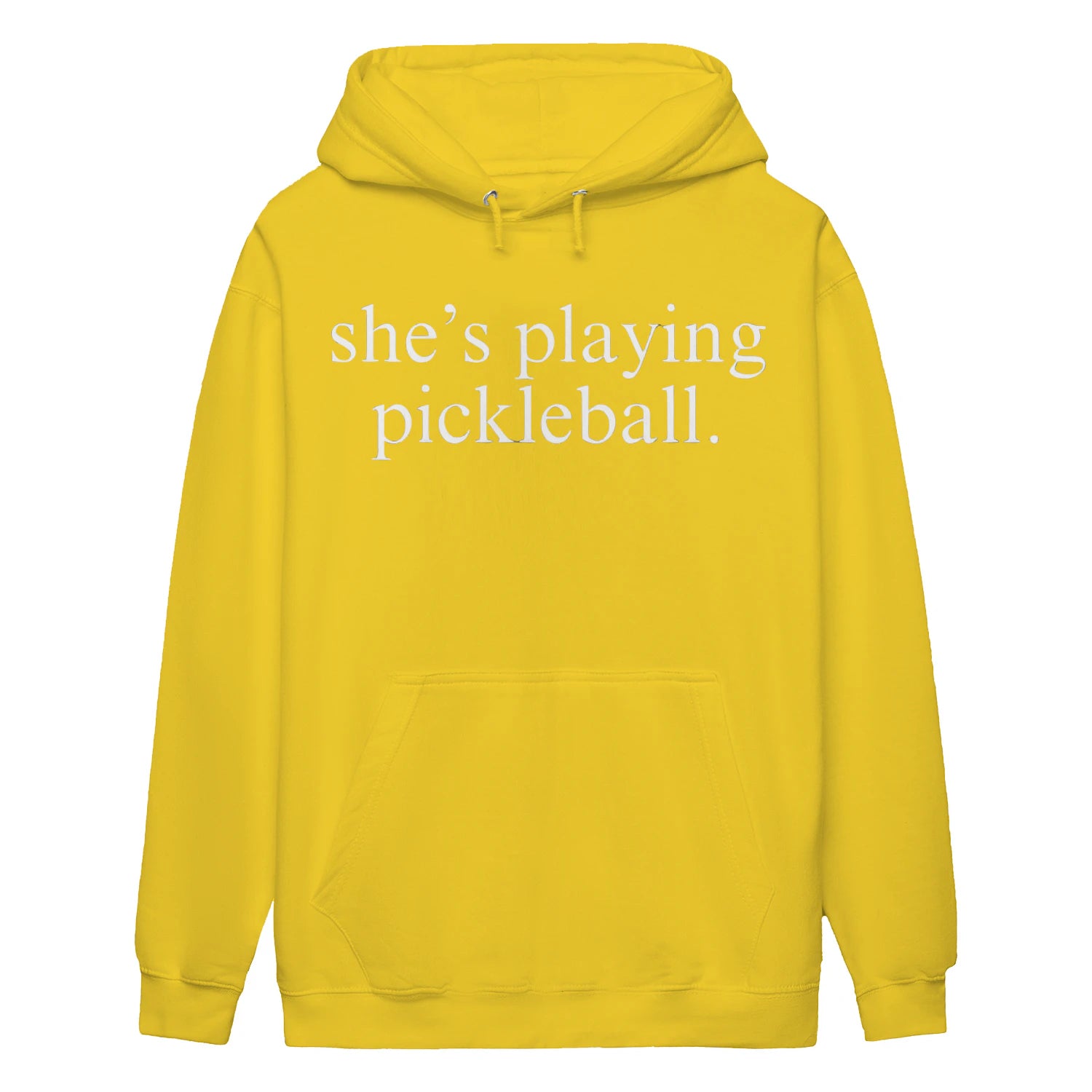 she s playing pickleball Women’s Hoodie – Funny Gift