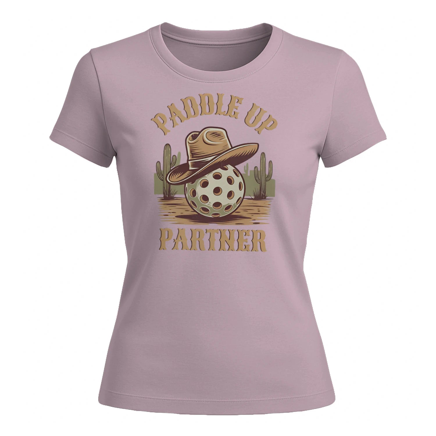 Paddle Up Partner for Pickleball Women’s T-Shirt – Funny Gift