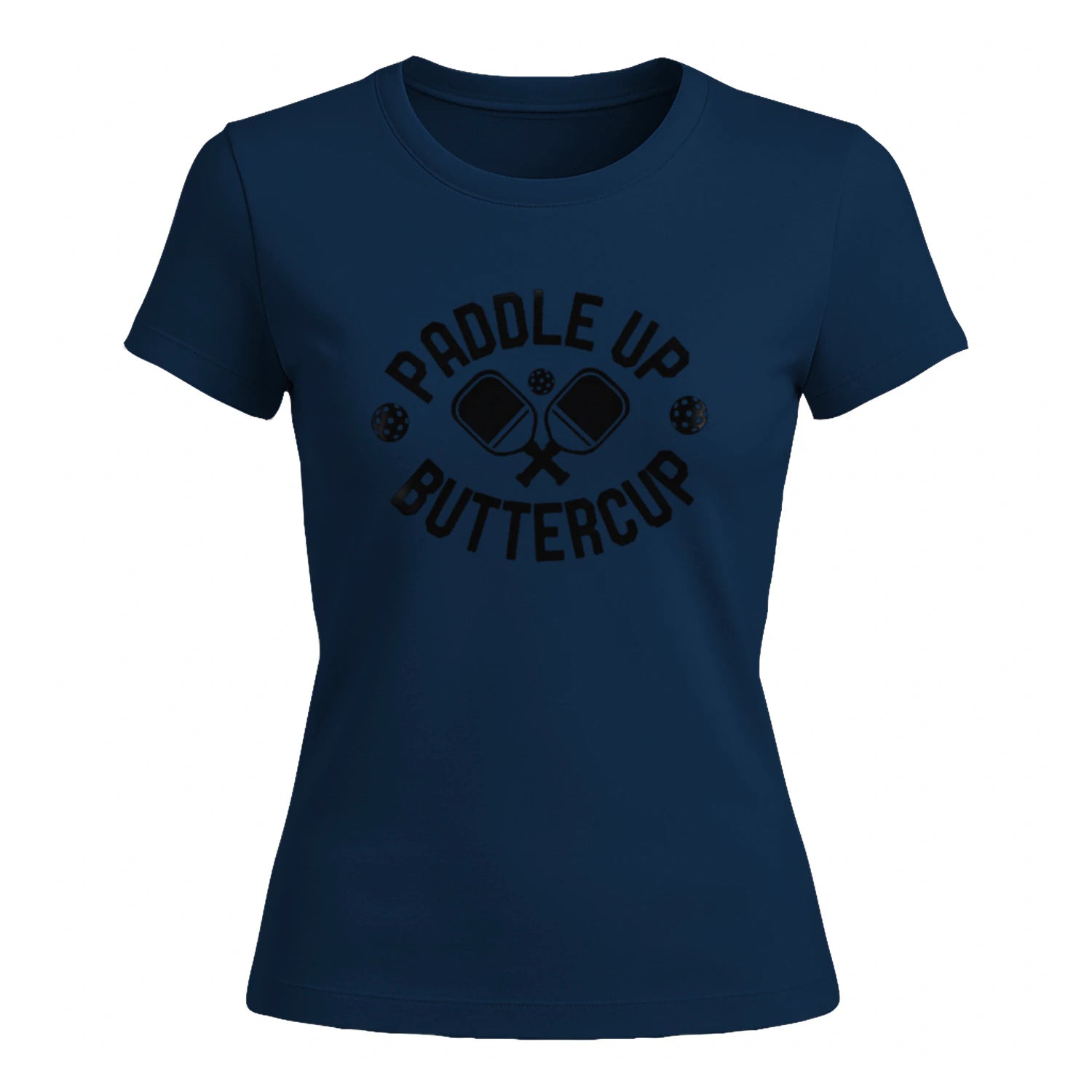 Paddle Up Buttercup for Pickleball Women’s T-Shirt – Funny Gift