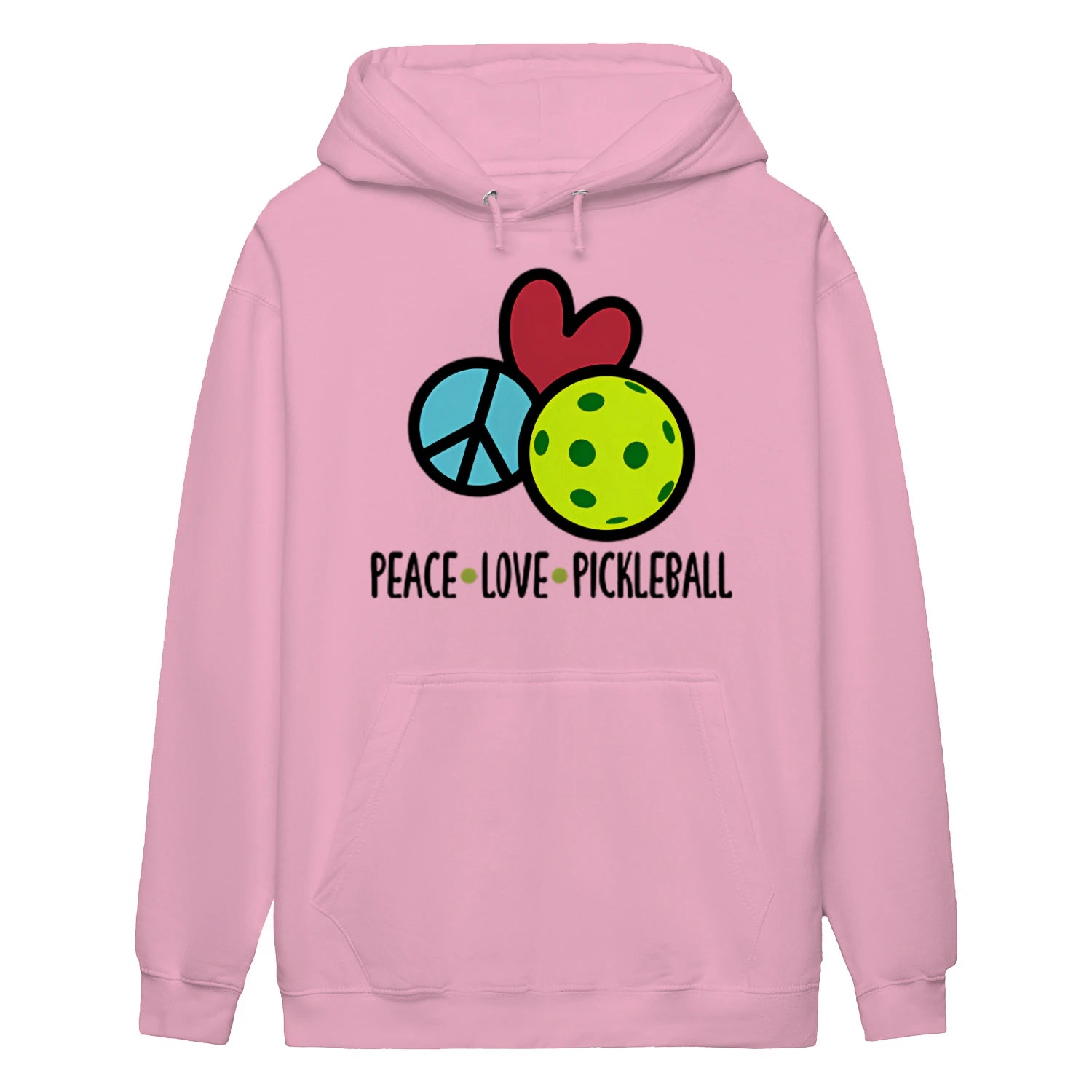 Pickleball Christmas Ornaments Men’s Hoodie – Funny Gift