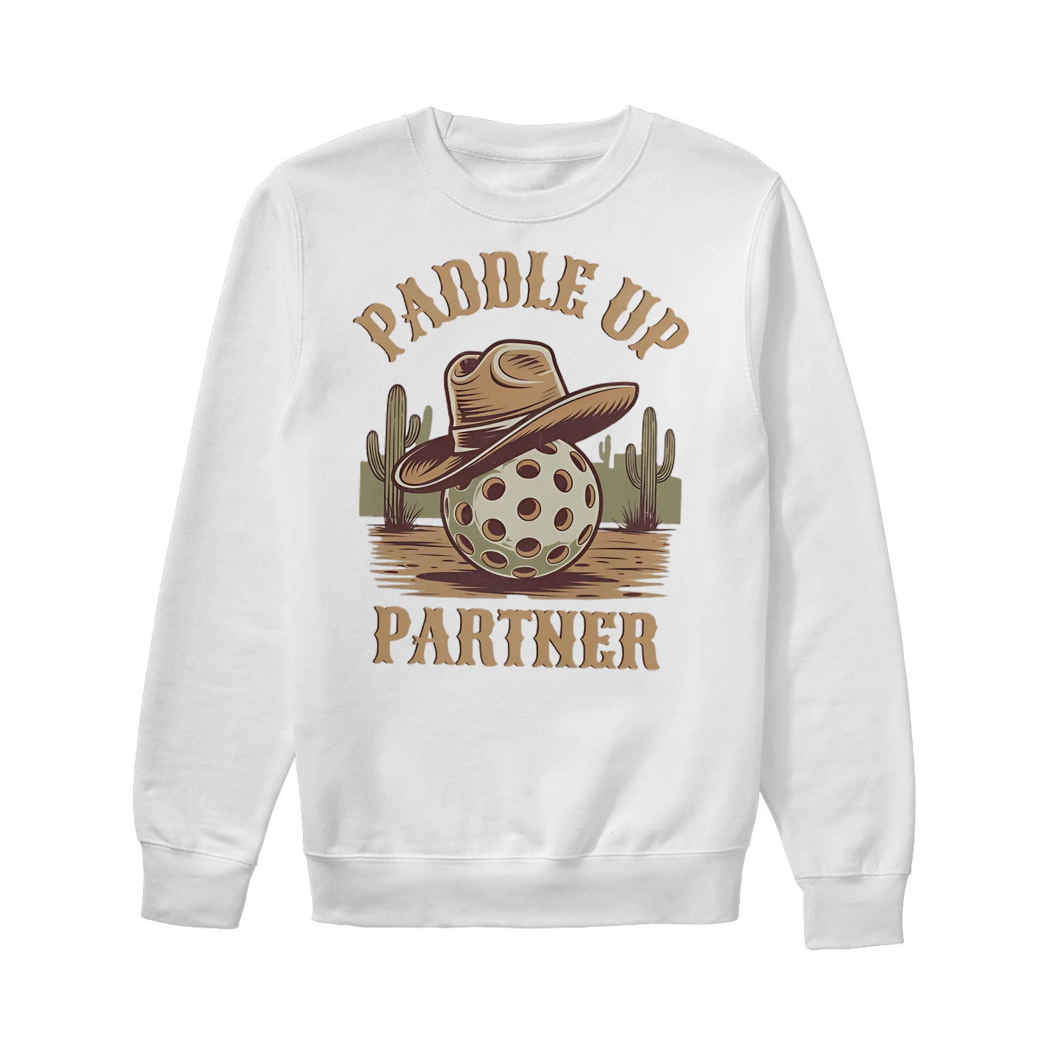 paddle up partner Pickleball Women’s Sweatshirt – Funny Gift