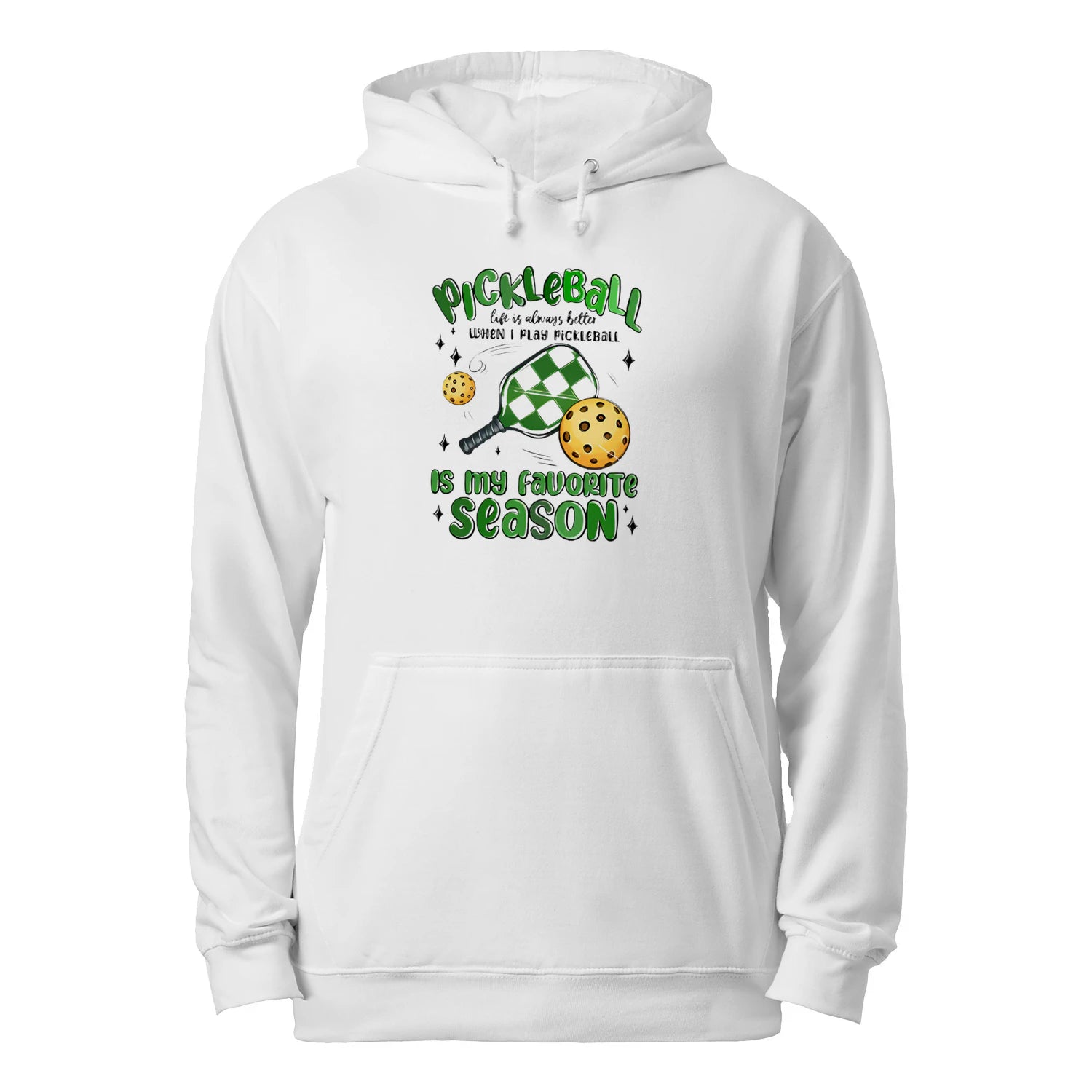 Pickleball Is My Favorite Season Men’s Hoodie – Funny Gift