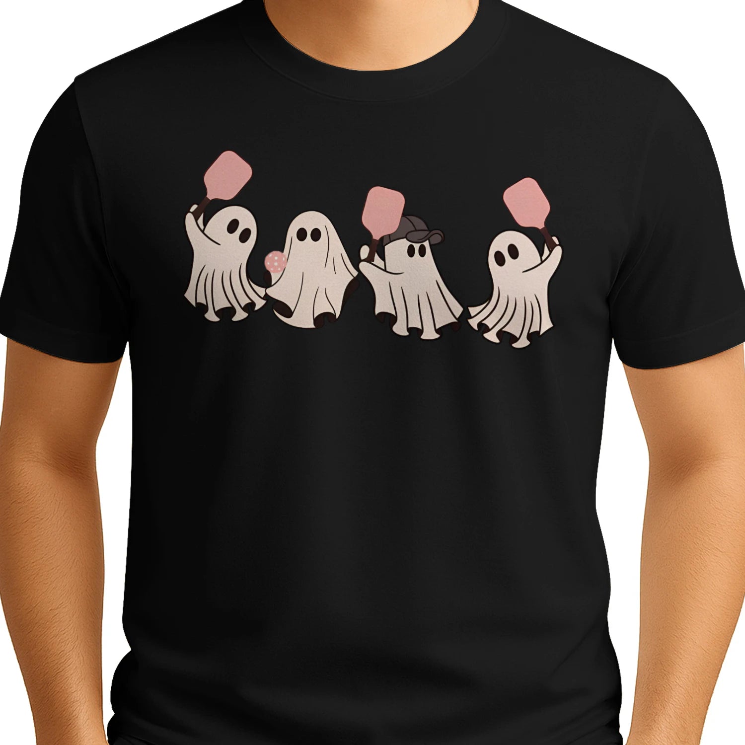 Cute Pickleball Characters T-Shirt – Funny Gift