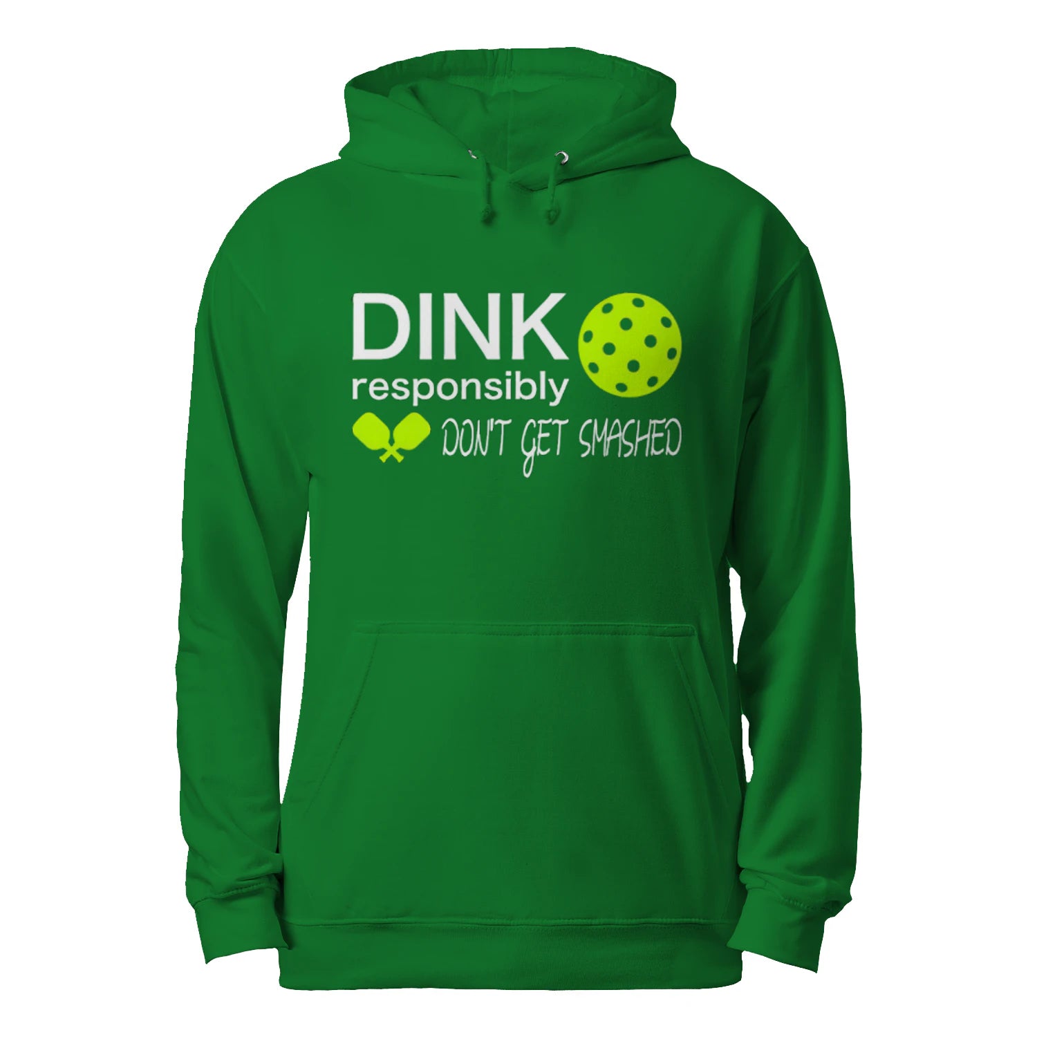 Dink Responsibly Pickleball Men’s Hoodie – Funny Gift