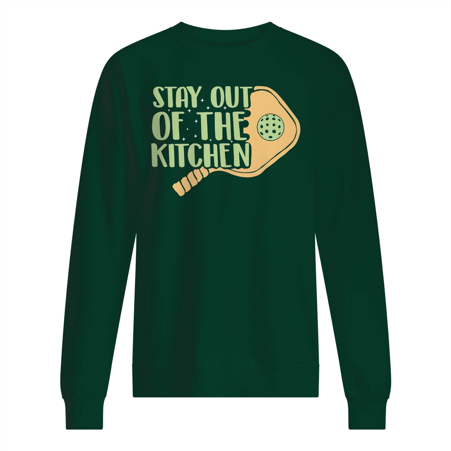 Stay Out of the Kitchen Pickleball Men’s Sweatshirt – Funny Gift
