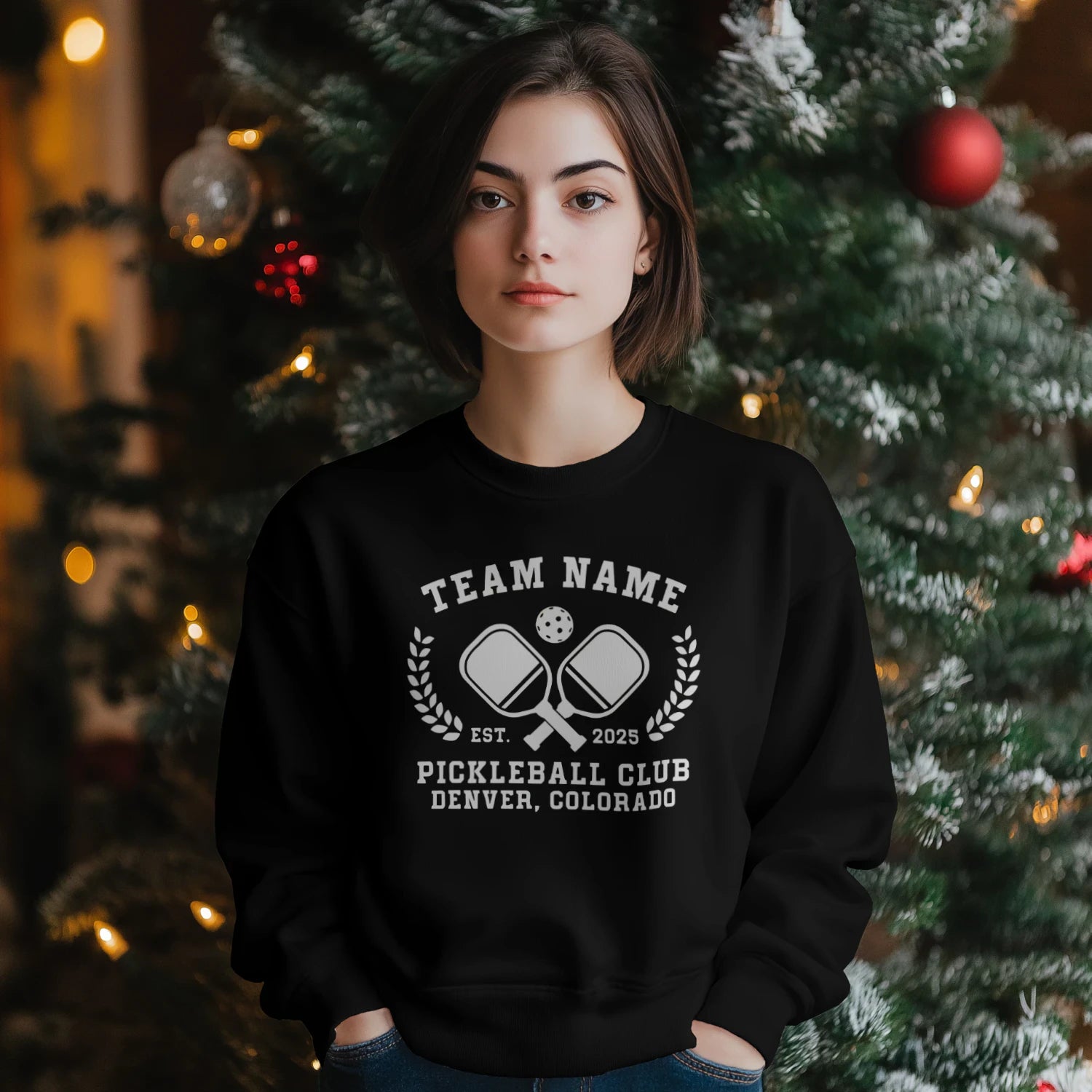 pickleball club team name Women’s Sweatshirt – Funny Gift