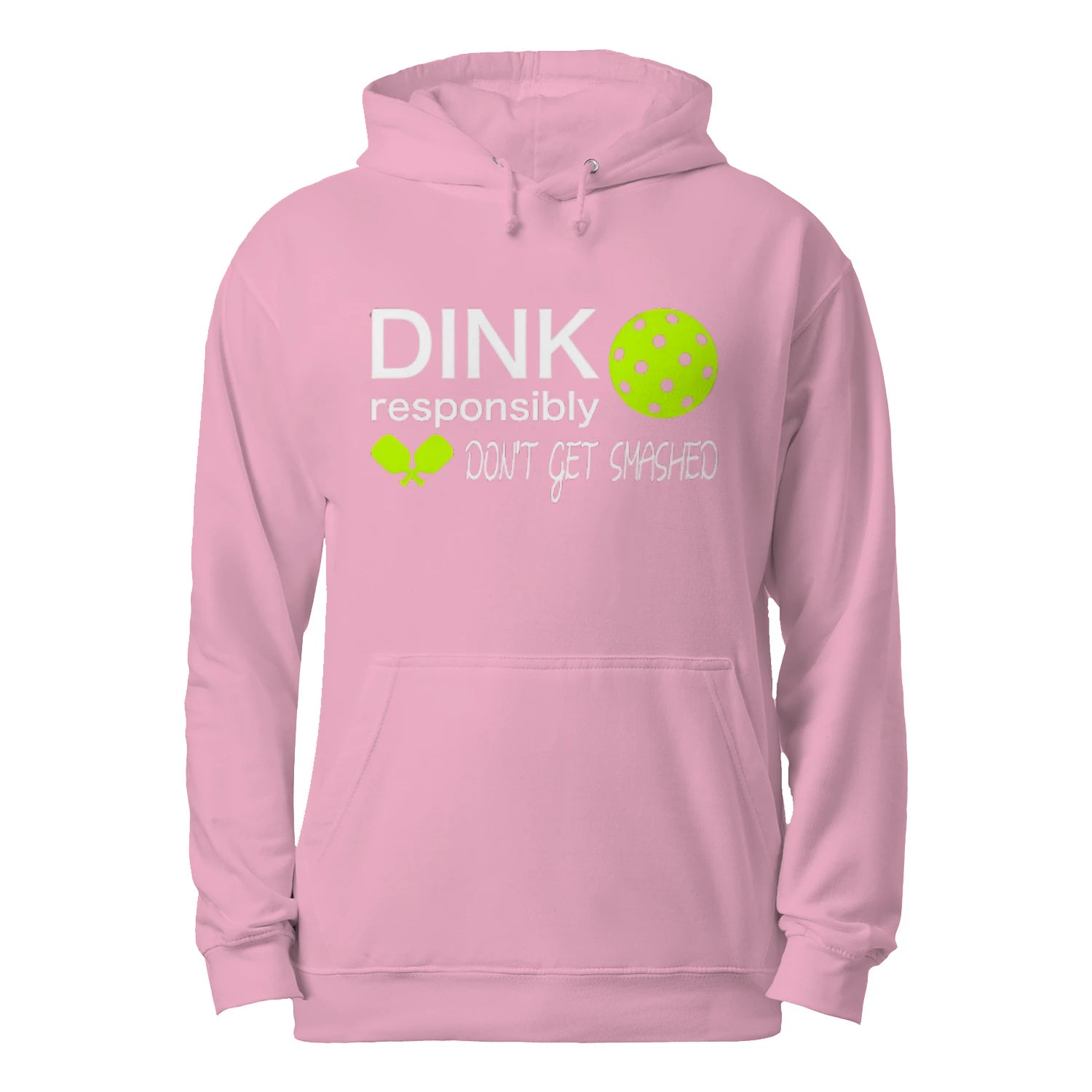 Dink Responsibly Pickleball Men’s Hoodie – Funny Gift