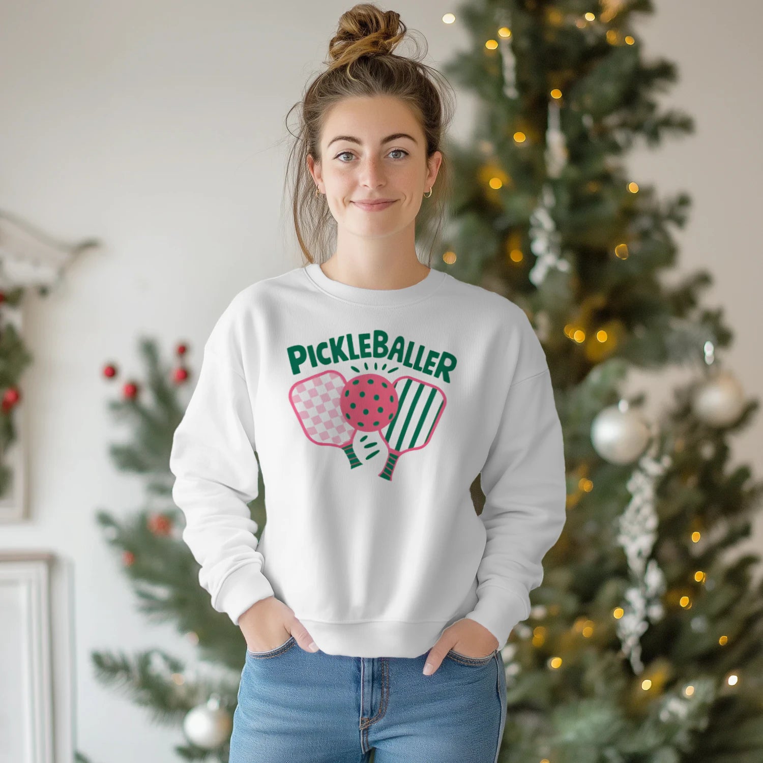 pickleballer Women’s Sweatshirt – Funny Gift
