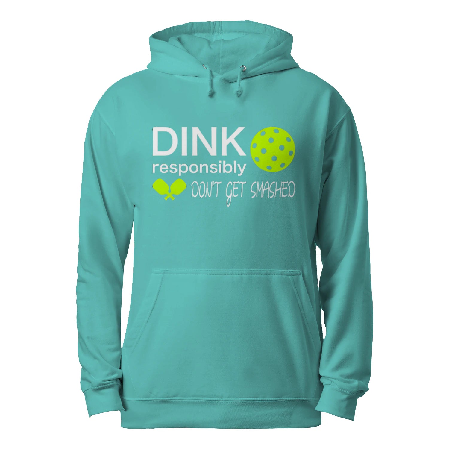 Dink Responsibly Pickleball Men’s Hoodie – Funny Gift