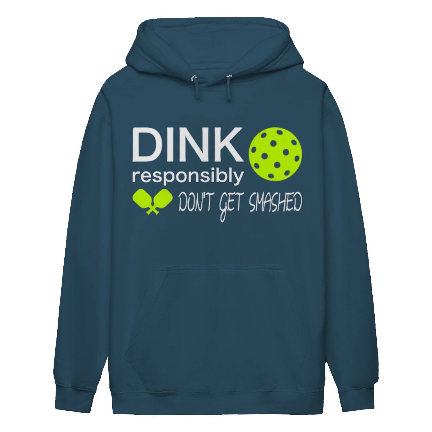 dink responsibly myb Pickleball Women’s Hoodie – Funny Gift