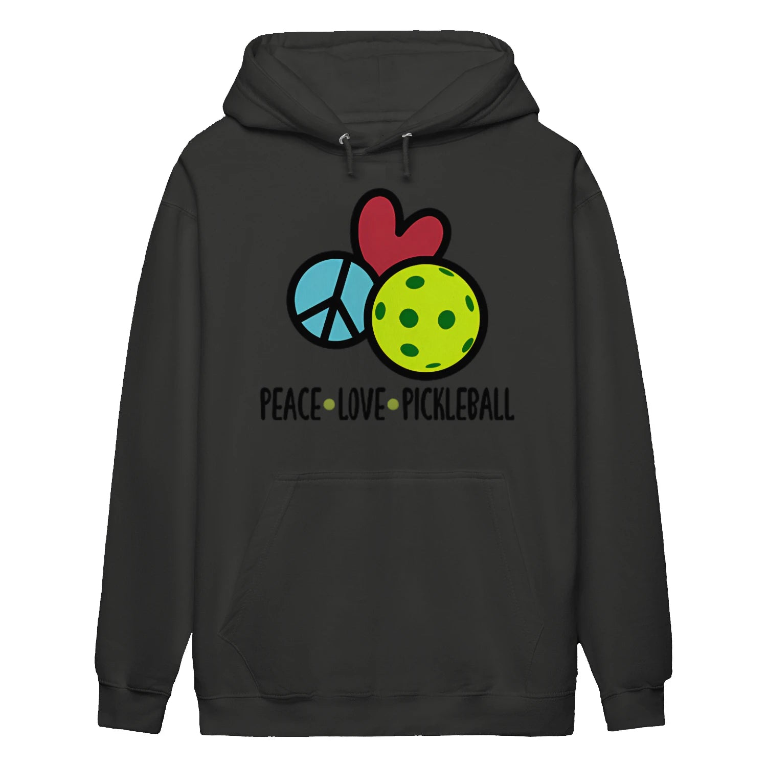 Pickleball Christmas Ornaments Men’s Hoodie – Funny Gift