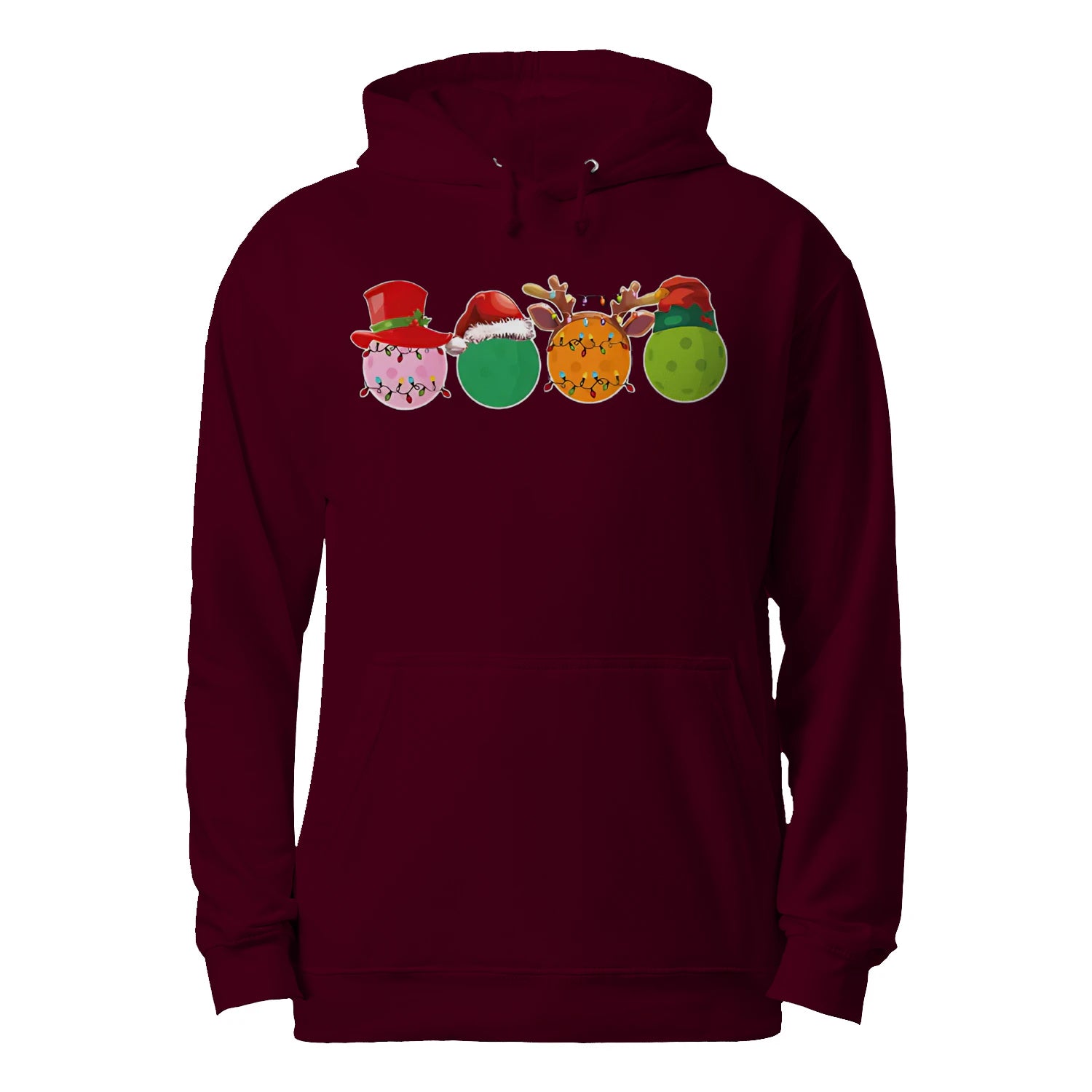 Peace Love Pickleball Men’s Hoodie – Funny Gift