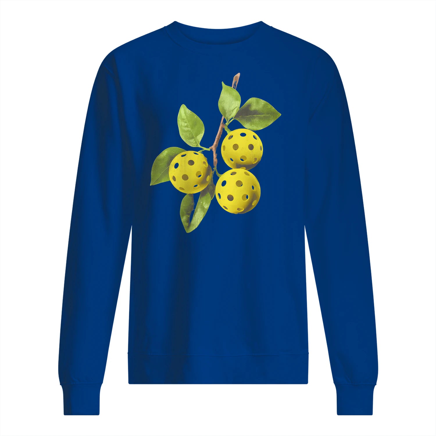 Pickleball Fruit Vibes Men’s Sweatshirt – Funny Gift